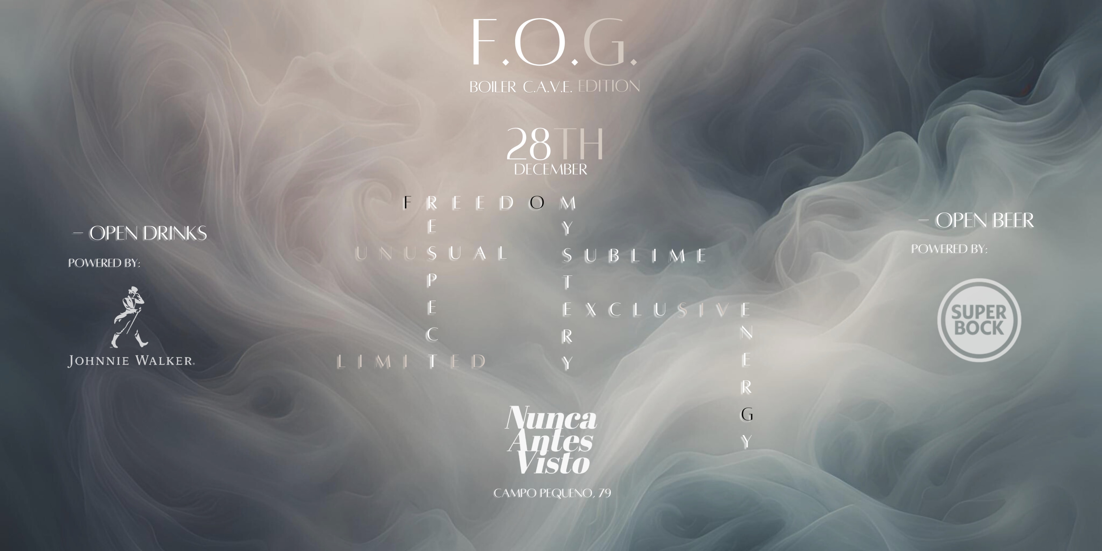 F.O.G Is Calling! - Open Drinks & Beer
