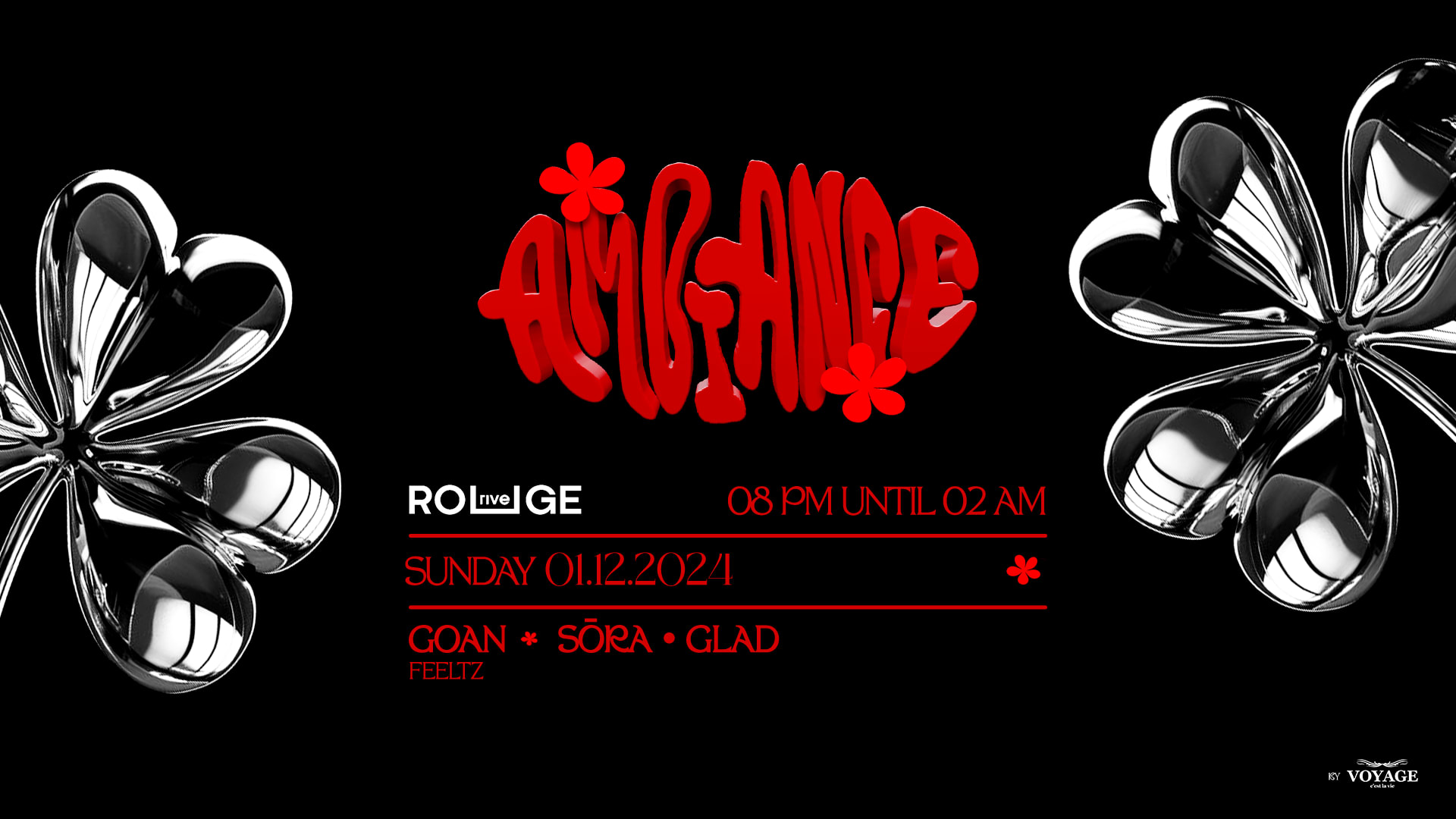 Ambiance Electronique X Rive Rouge