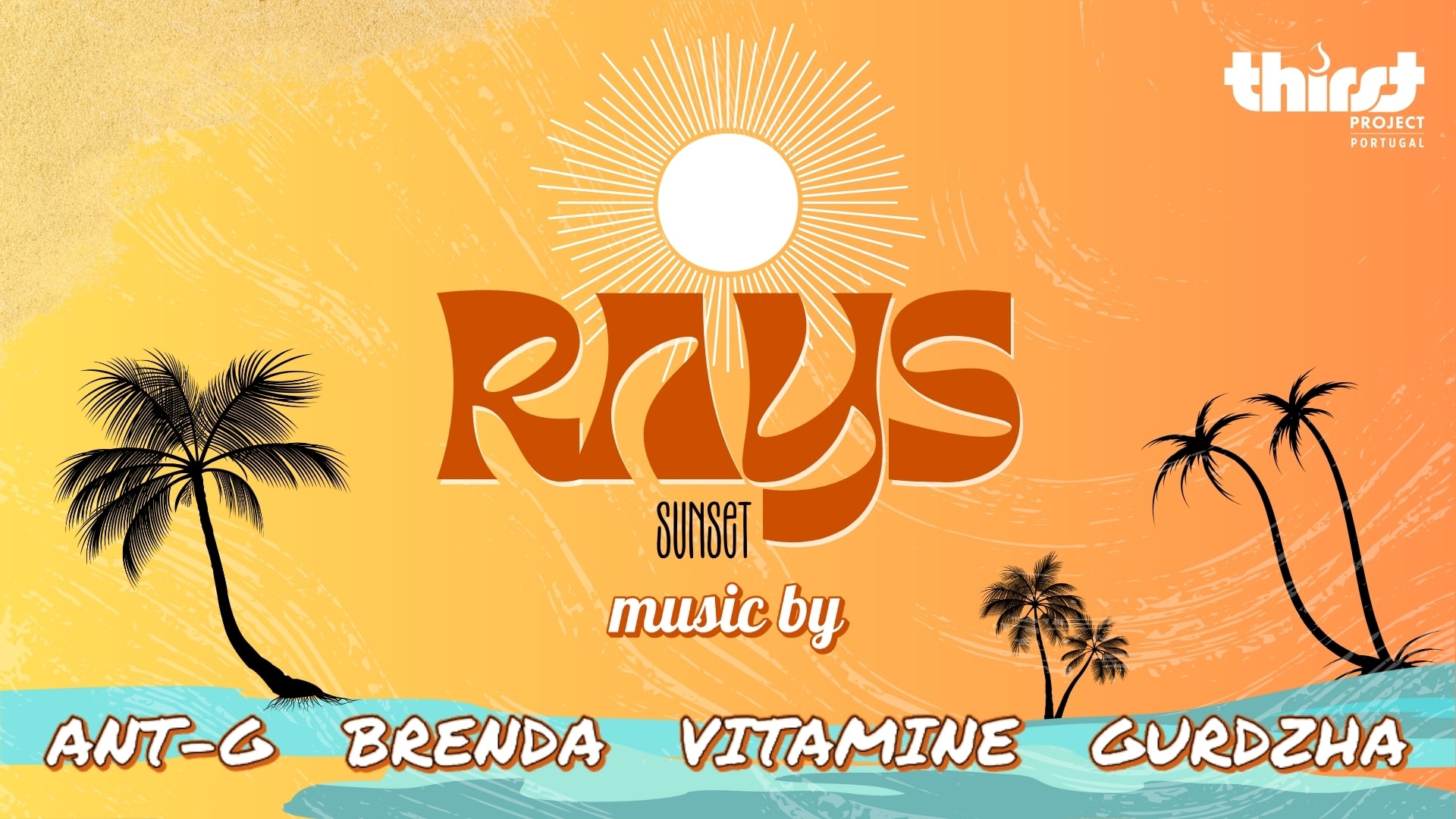 Rays X Thirst Sunset