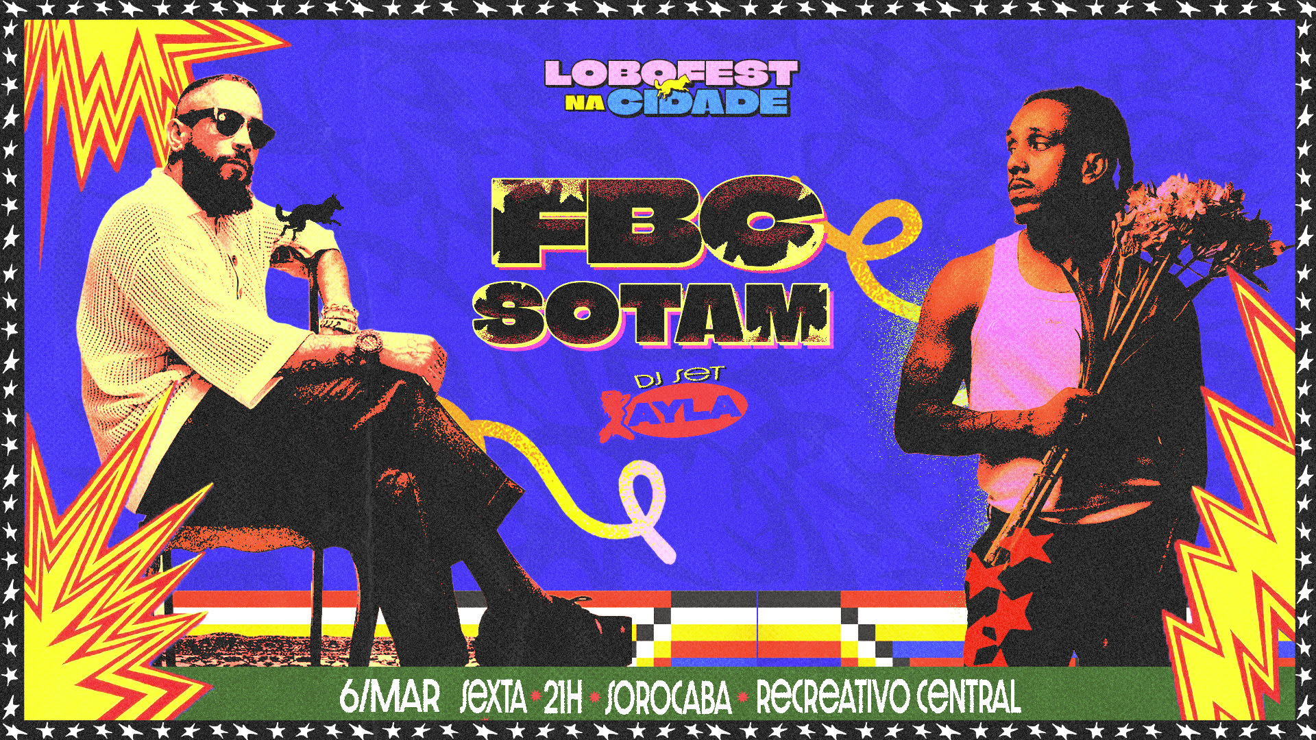 Lobofest Na Cidade | Fbc - Sotam - Dj Ayla | Março