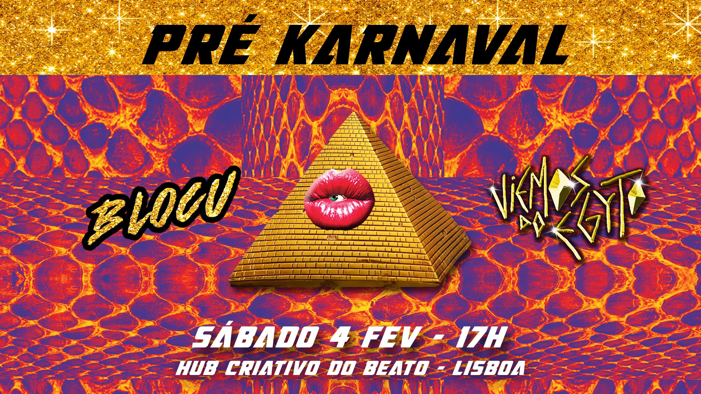 Pré Karnaval Viemos Do Egyto + Blocu Convidam MC Carol