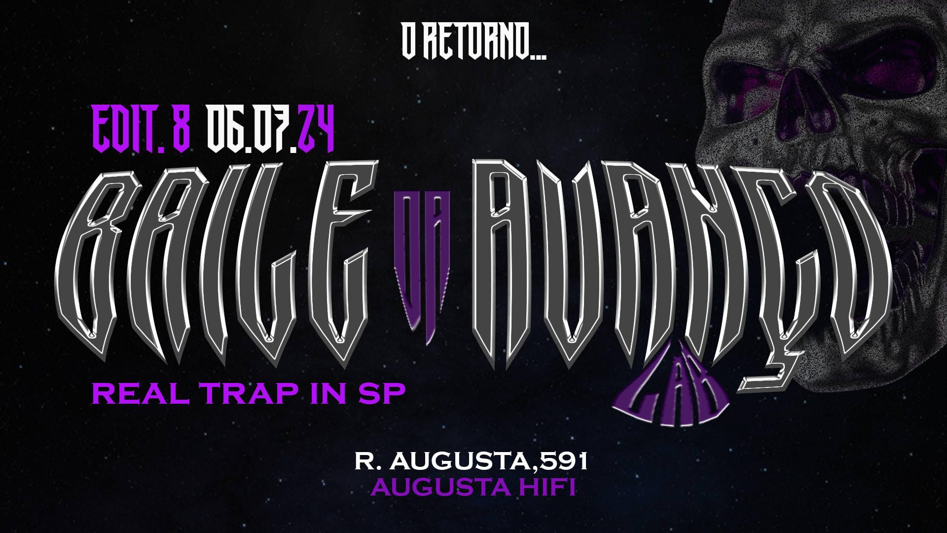 Baile Da Avanço Lab 8 - "O Retorno Do Real Trap In Sp."