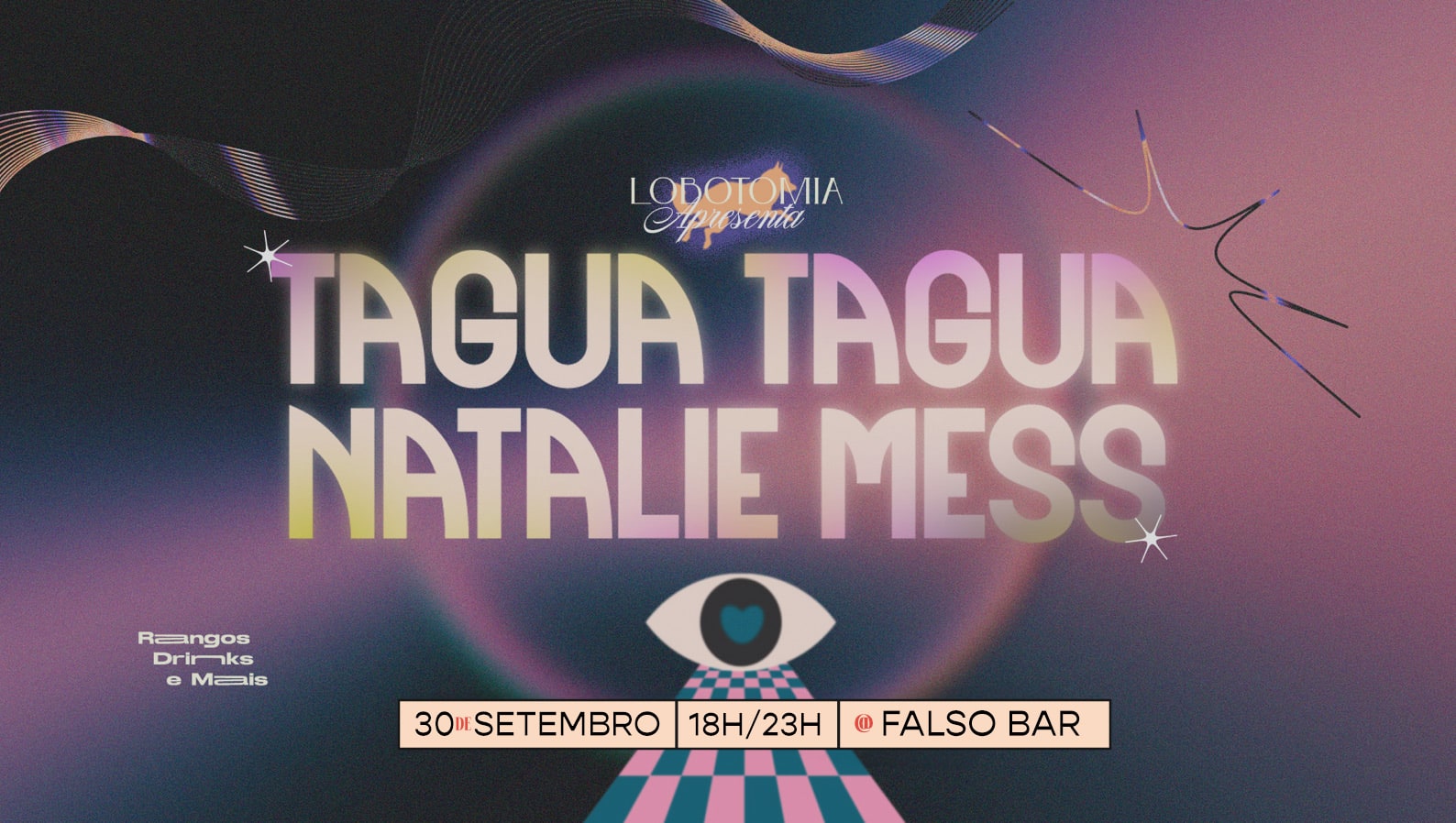 Lobotomia Apresenta: Tagua Tagua E Natalie Mess Em Sorocaba