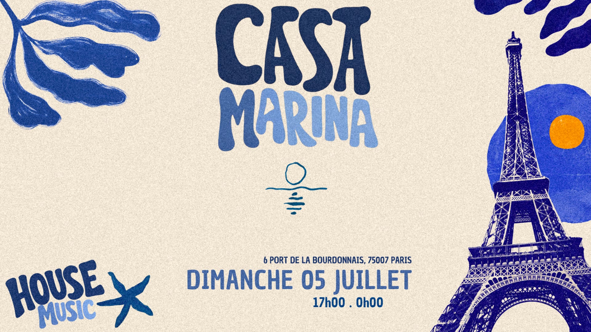 Casa Marina - Péniche - House Party