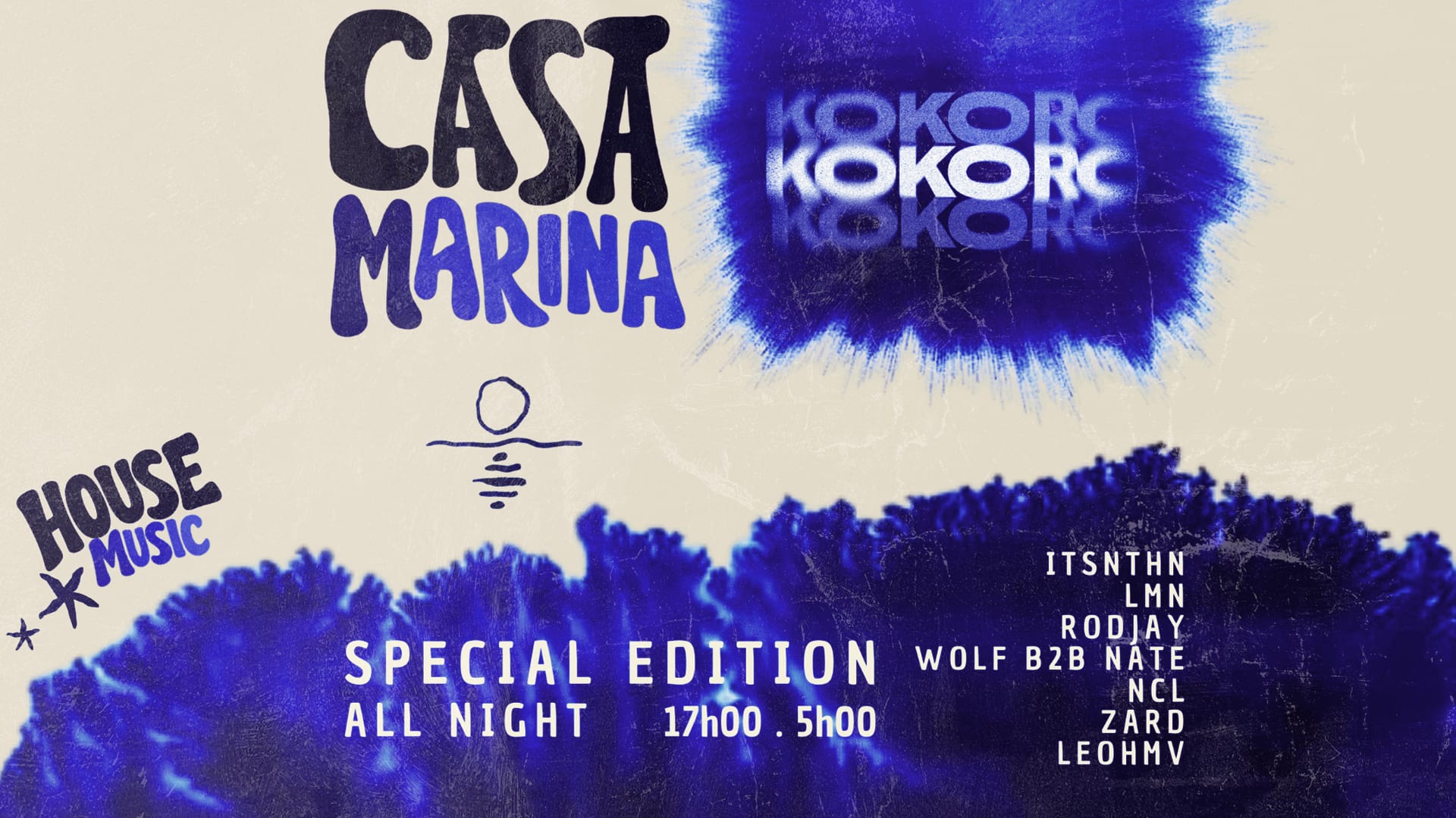 Casa Marina X Kokoro - Péniche - House Party