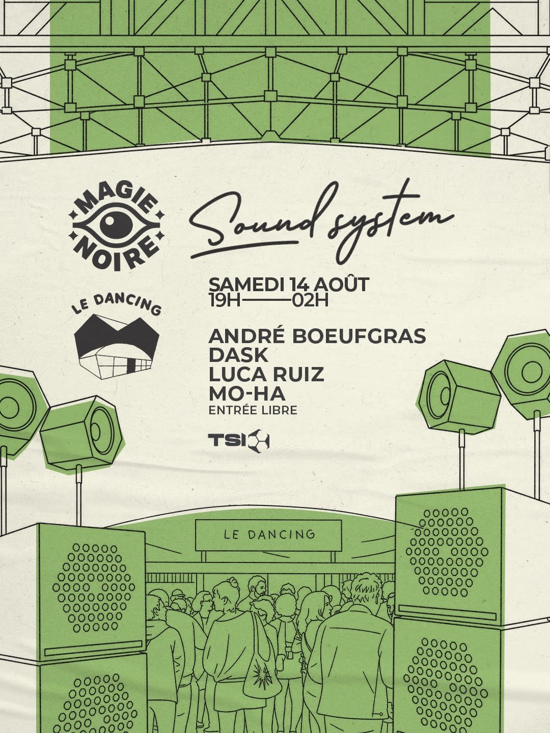 Magie Noire Soundsystem @ Le Dancing