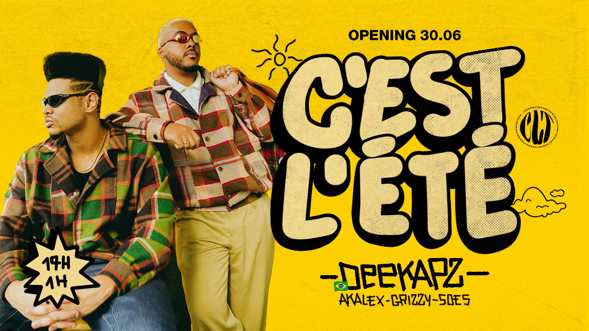 C'estl'été #1 --- Welcome Deekapz! (+Akalex / Grizzy / Soes)