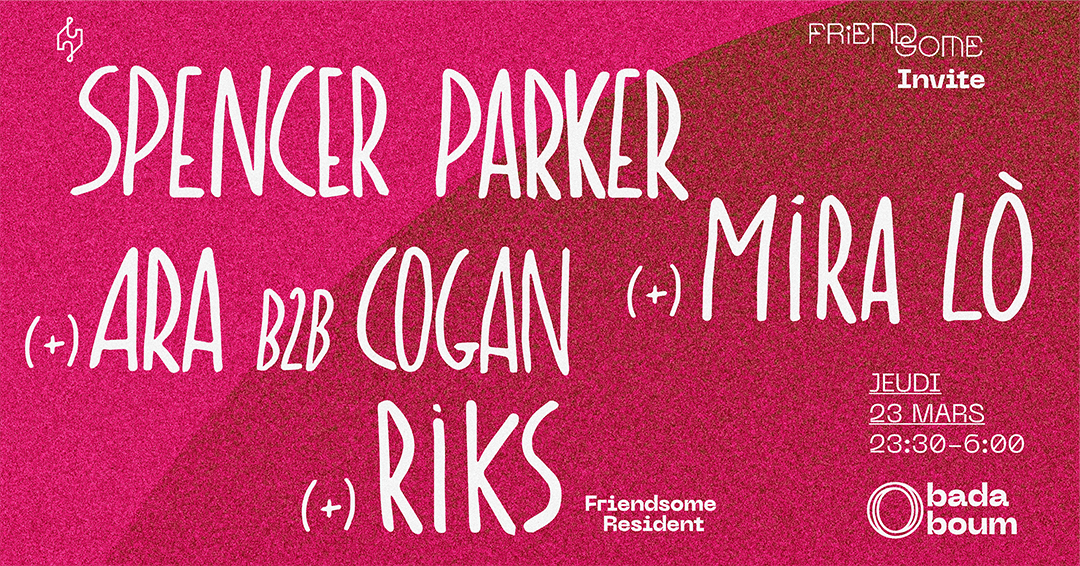 Friendsome Invite — Spencer Parker (+) Mira Ló (+) More