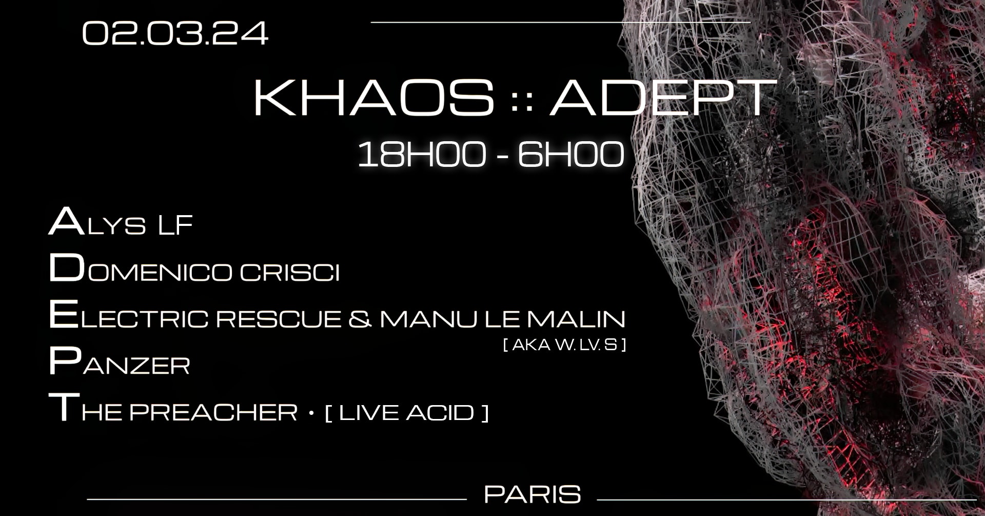 Khaos Quadriphony 360° Immersive : Manu Le Malin & More