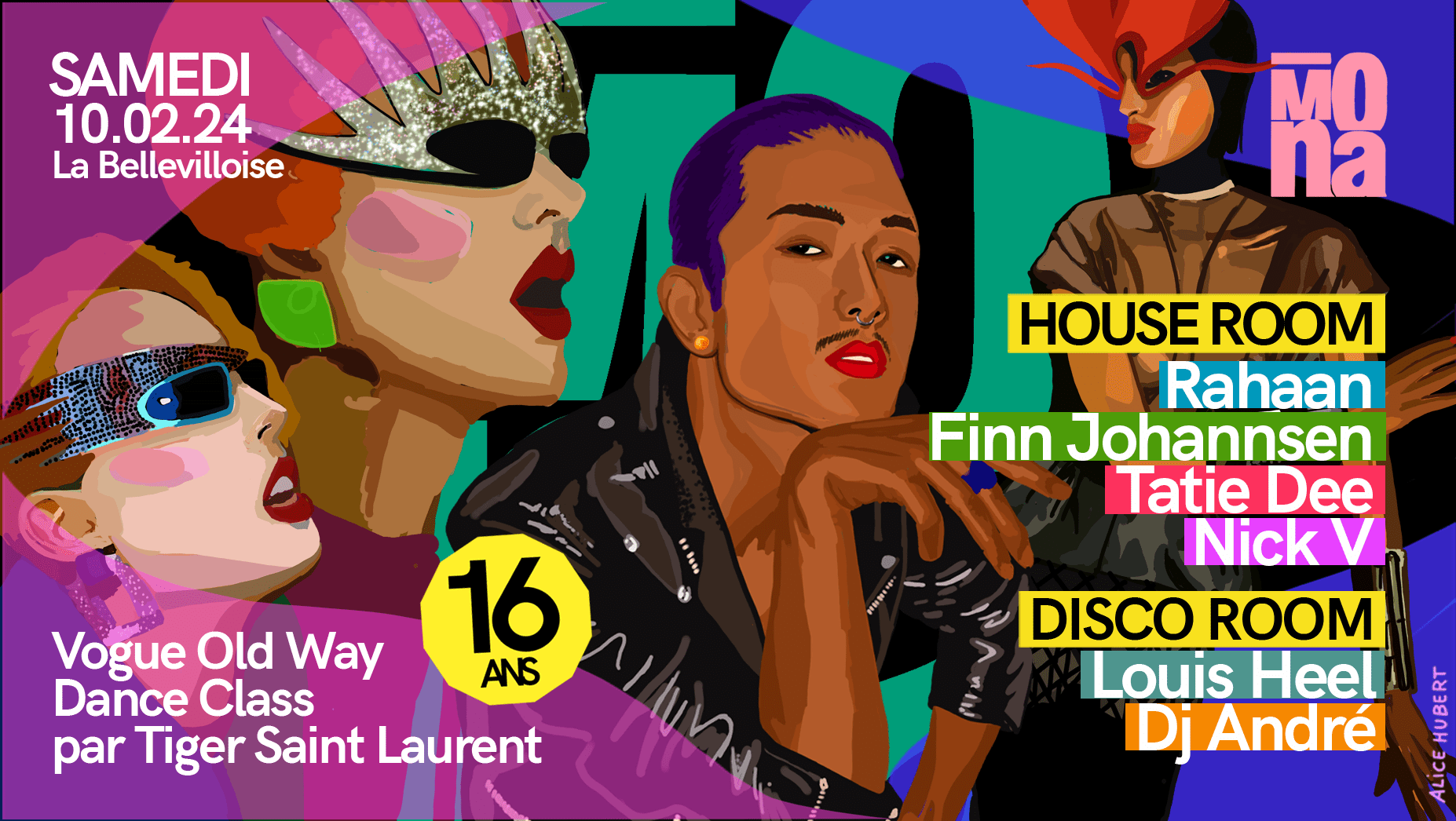 Mona 16 Ans W/Rahaan, Finn Johannsen, Tatie Dee, Nick V..