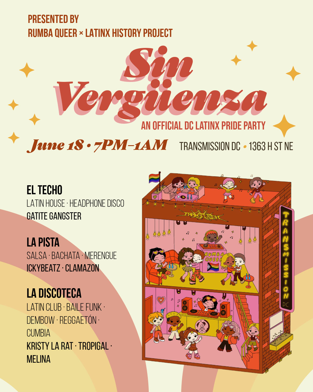 Sin Vergüenza: An Official DC Latinx Pride Party