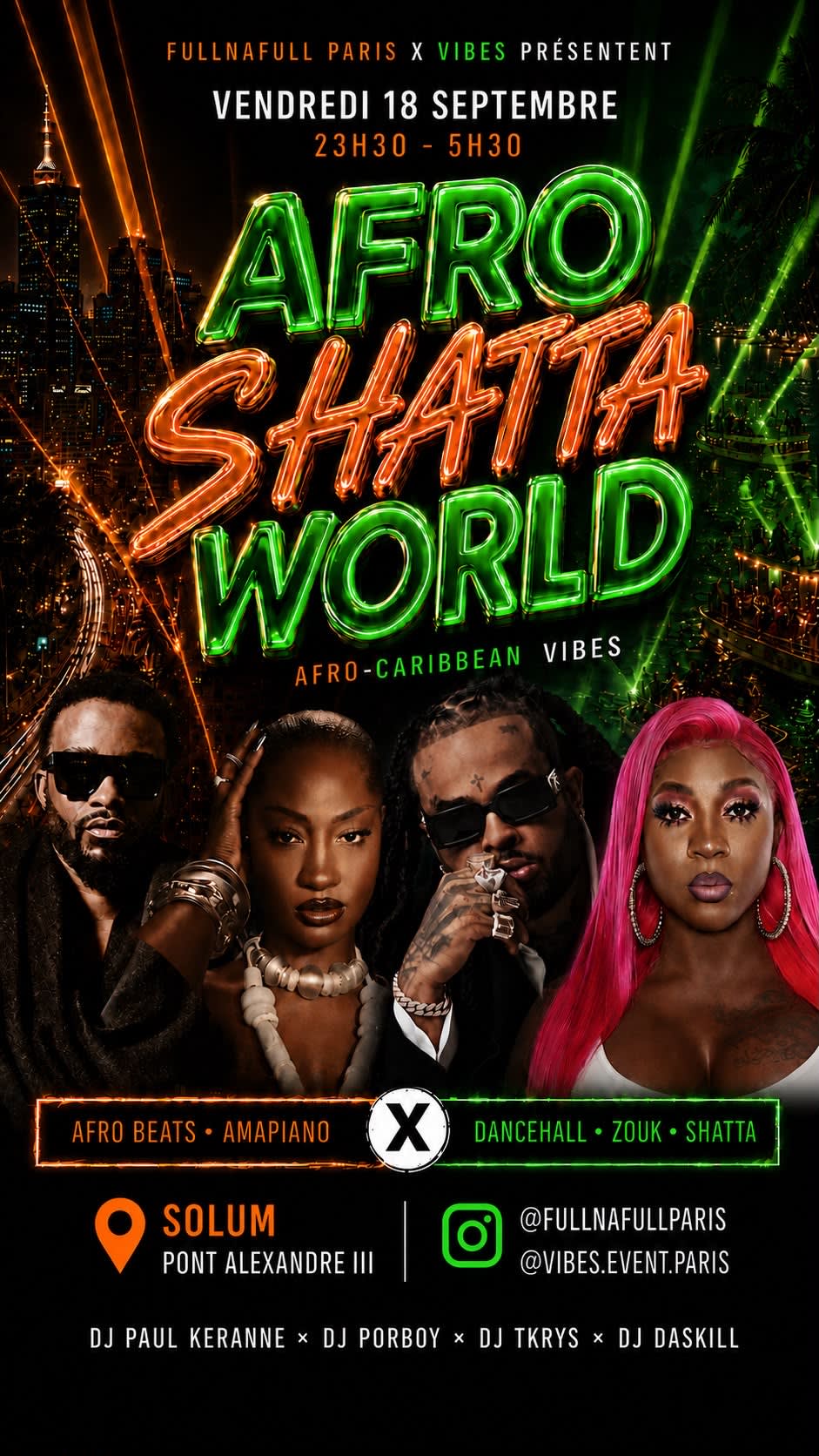 Afro Shatta World 3 New Season — Afrobeats, Shatta, Amapiano