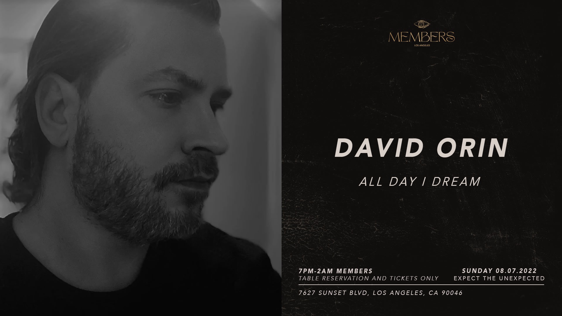David Orin & Borak At Members 🧿