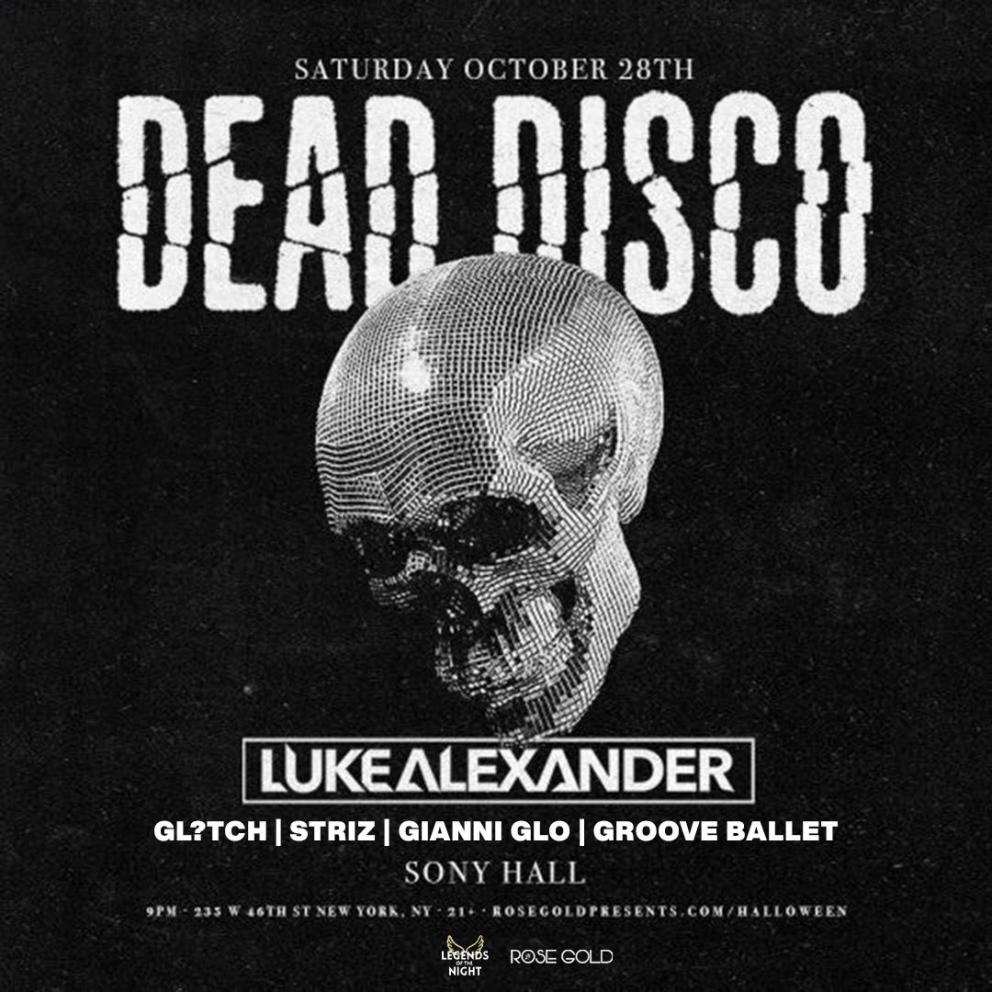 Halloween Dead Disco @ Sony Hall (10/28)