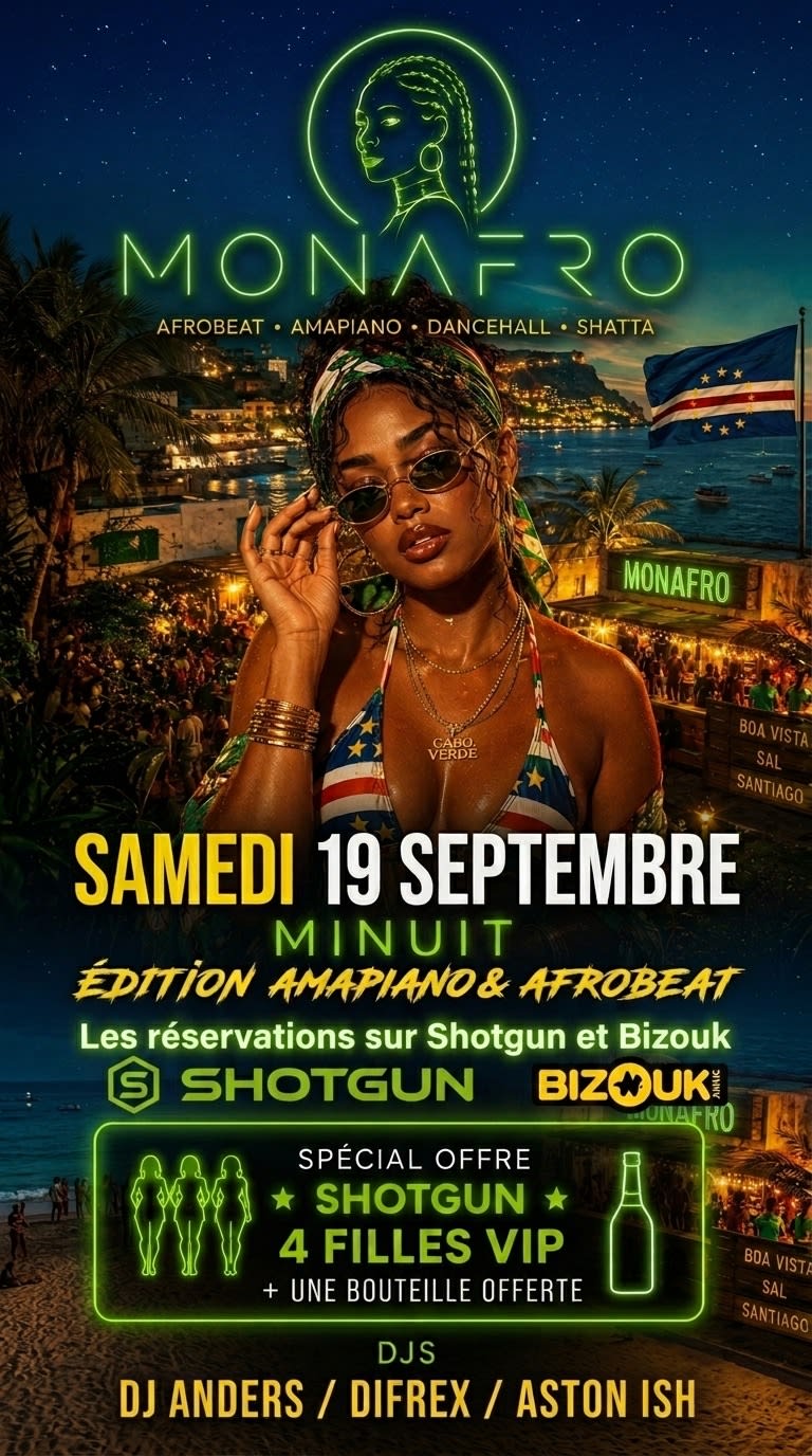 Monafro Edition Cabo Verde 🇨🇻🇨🇻