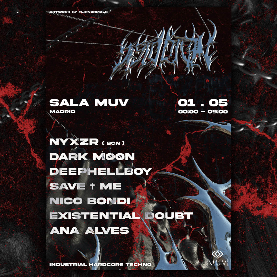 Distortion Showcase Madrid - Industrial Techno ! 01/05