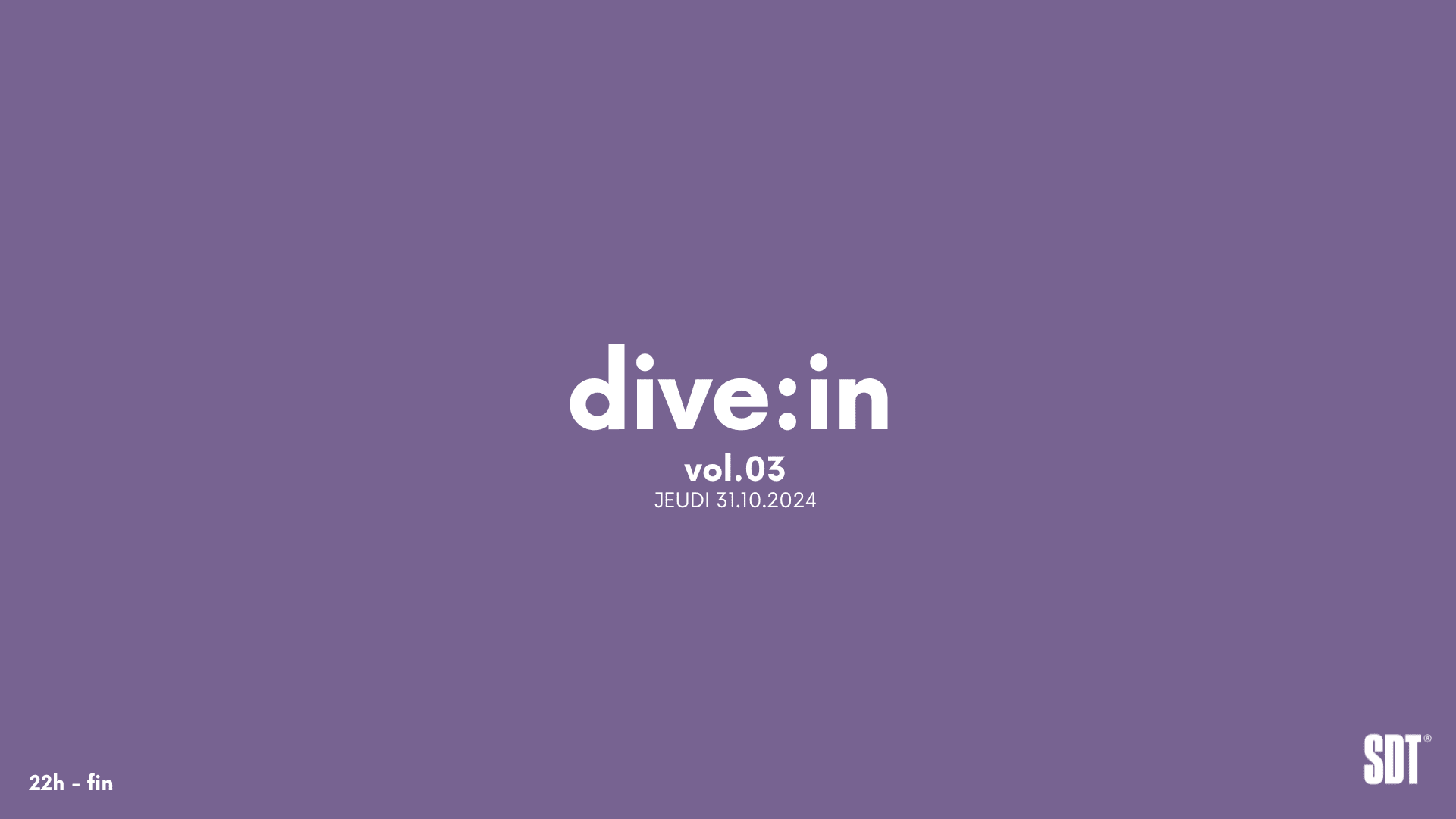 Dive:In Vol.03