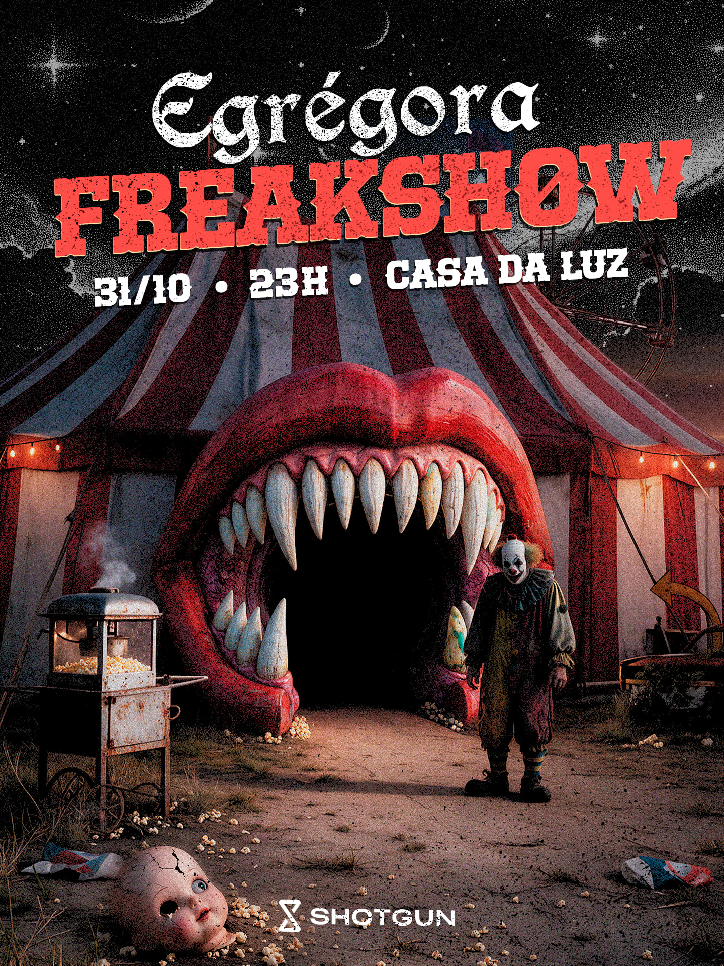 Egrégora: Freakshow 🎪🩸