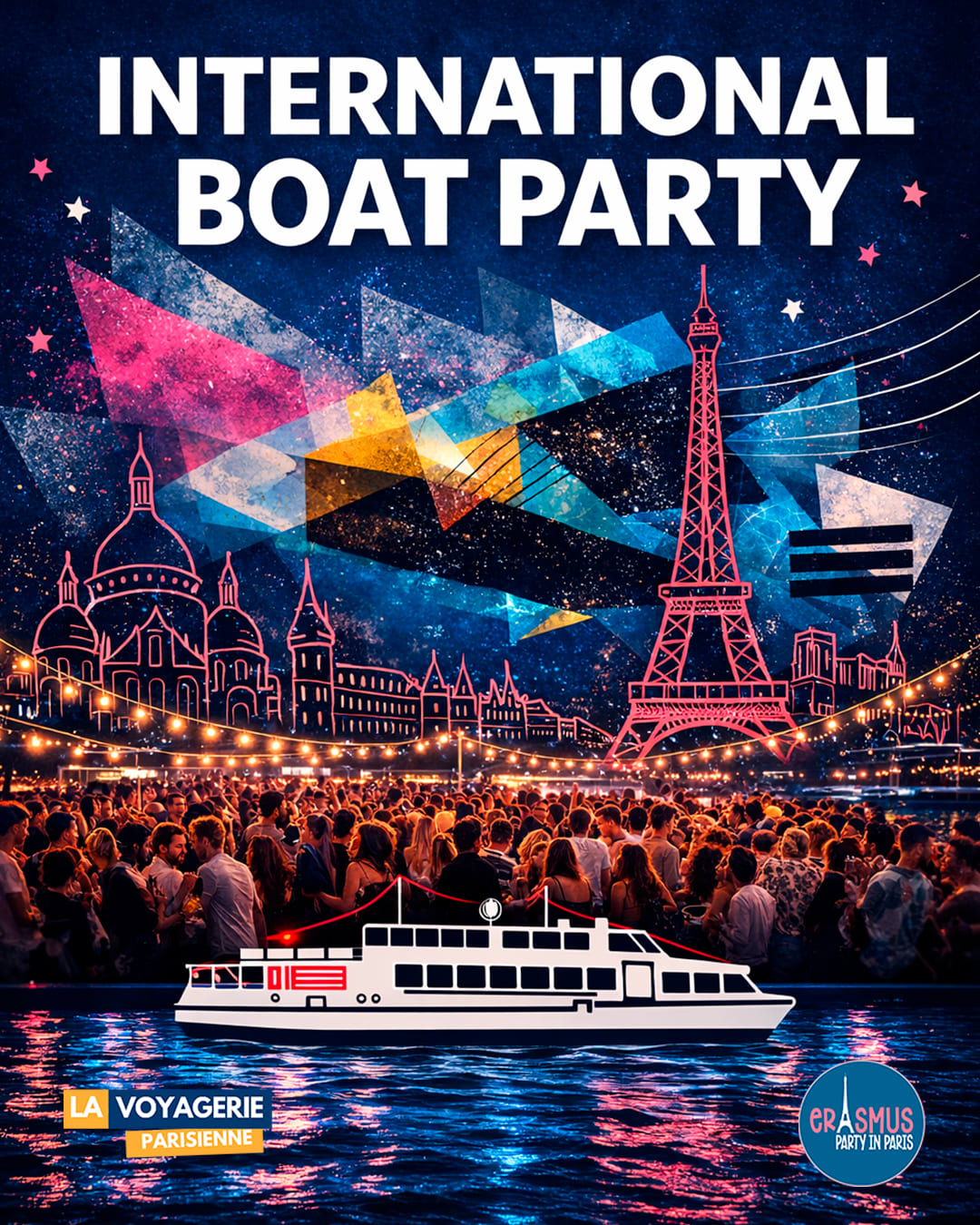International Welcome Cruise & Boatparty 🛥️✨