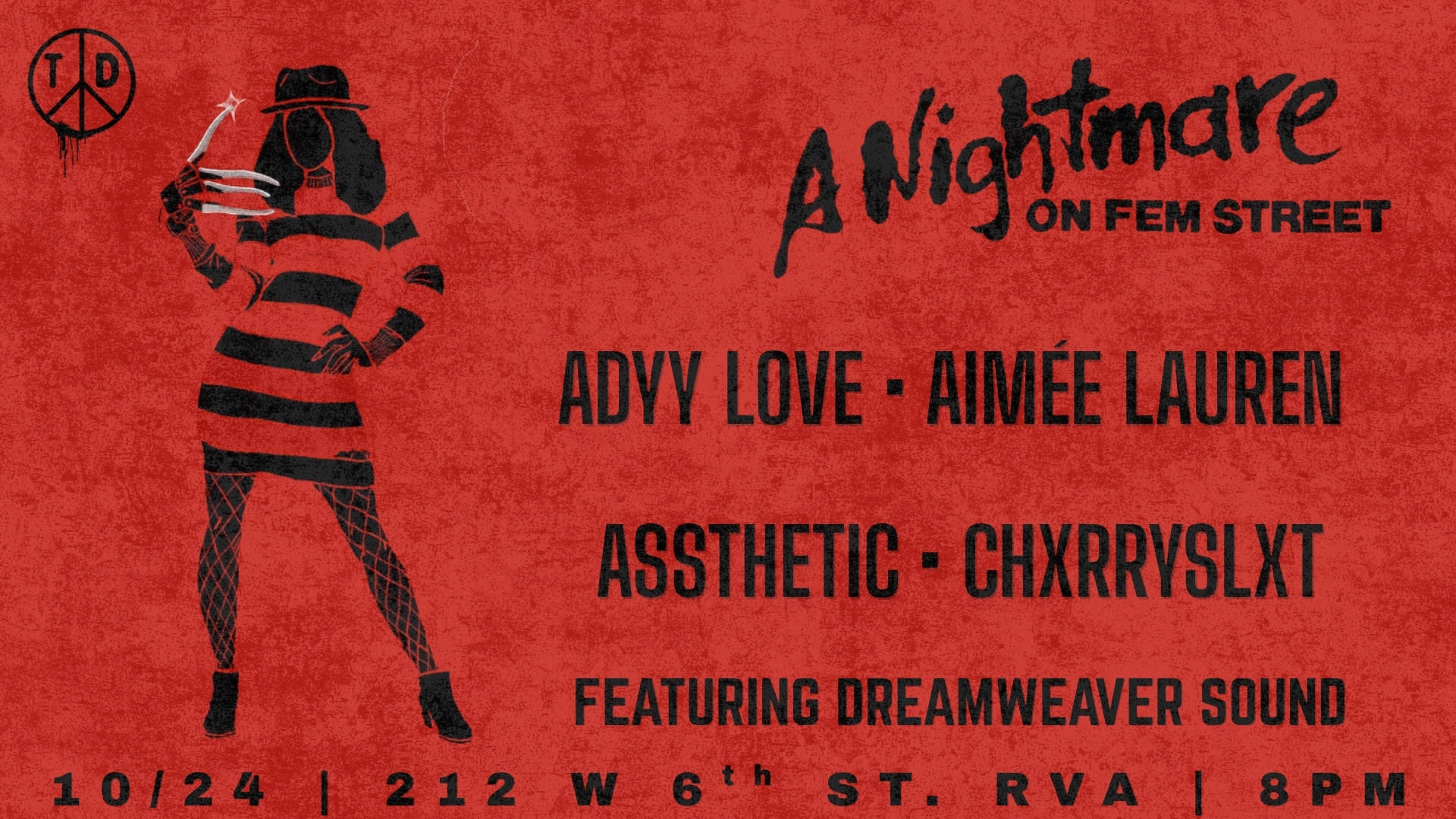 A Nightmare On Fem Street 21+