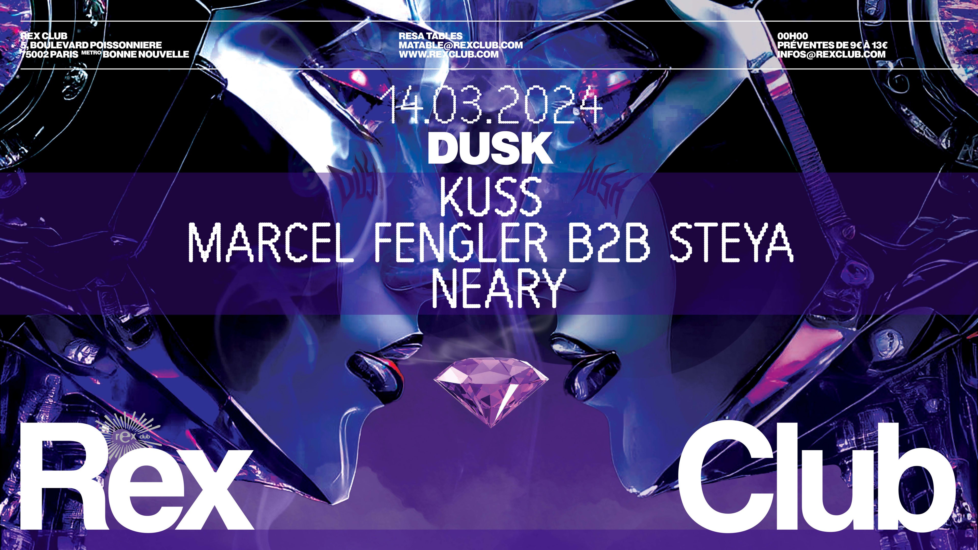 Dusk: Kuss, Marcel Fengler B2b Steya, Neary