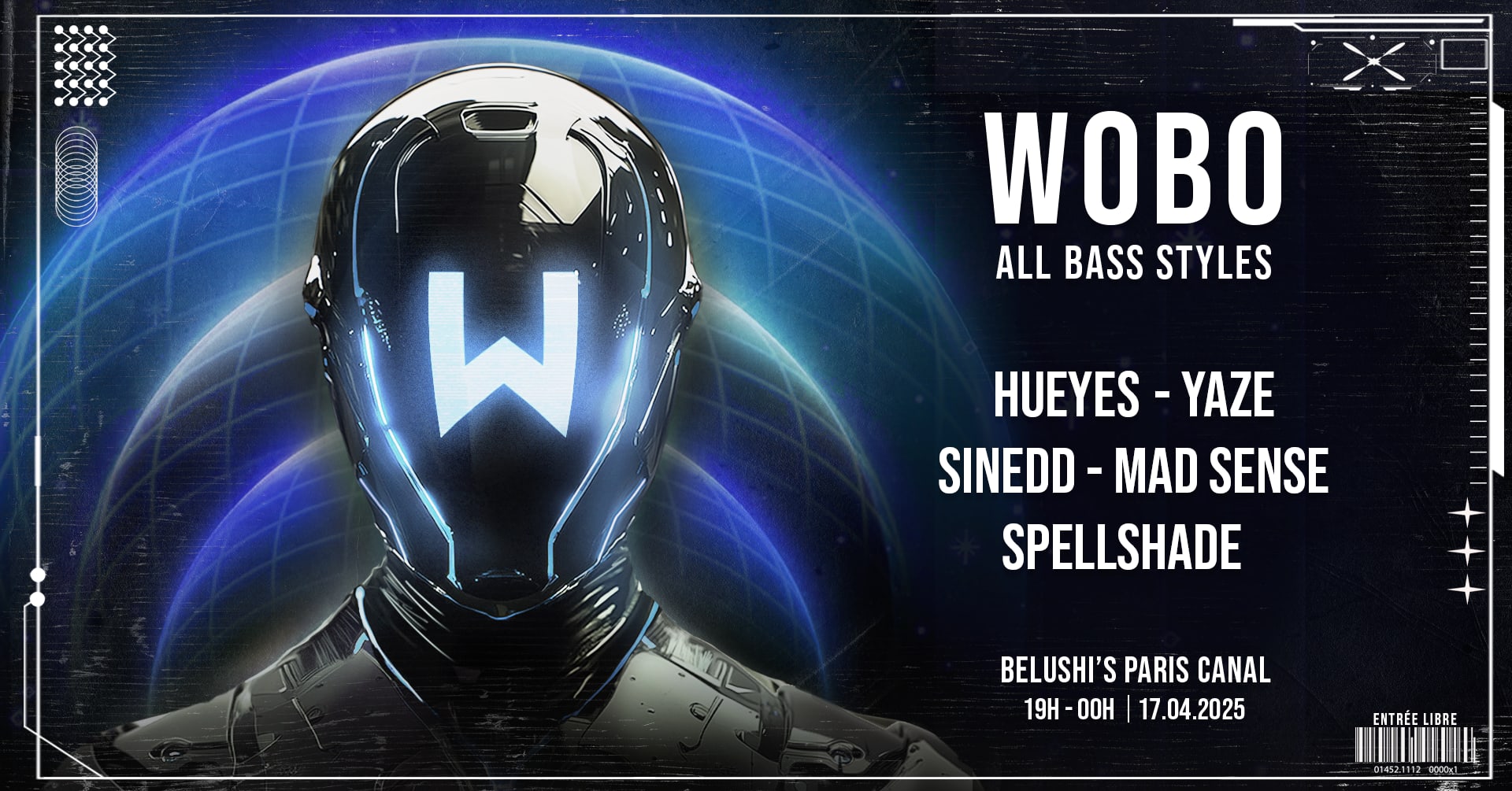 Wobo #36 : Hueyes, Yaze, Sinedd, Mad Sense & Spellshade