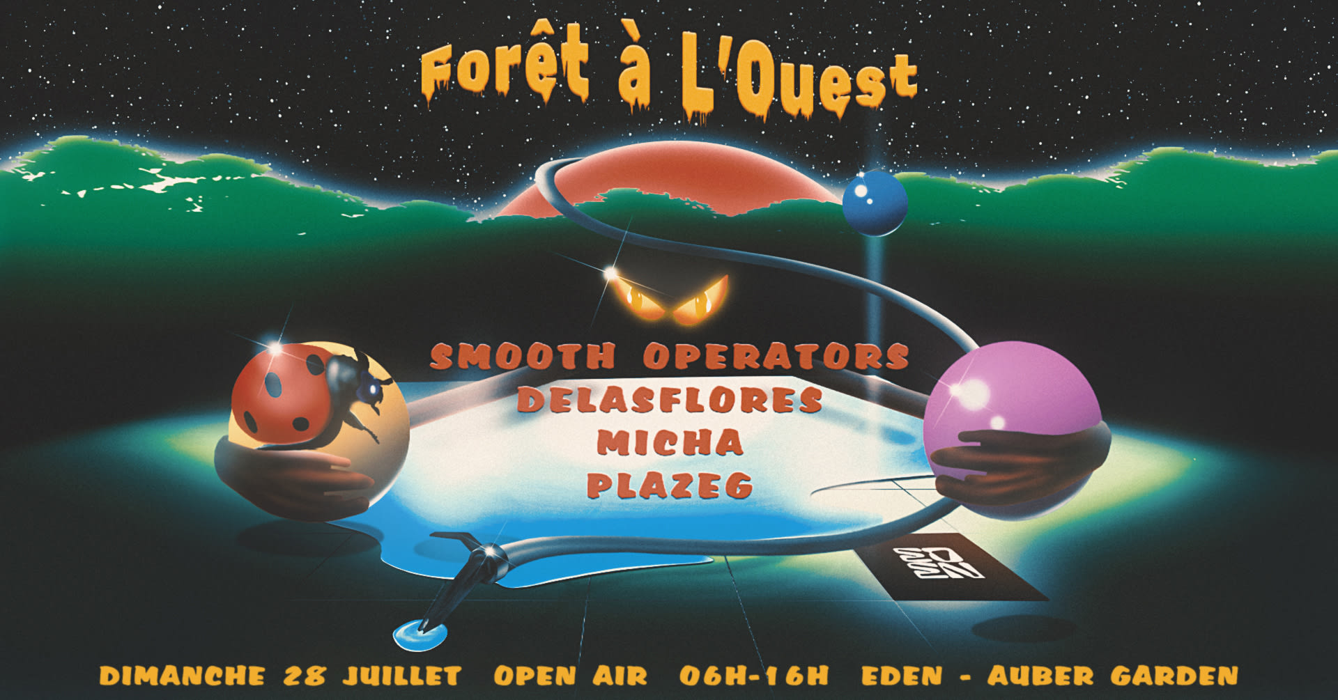 Forêt À L'ouest: Smooth Operators, Delasflores, Micha,Plazeg