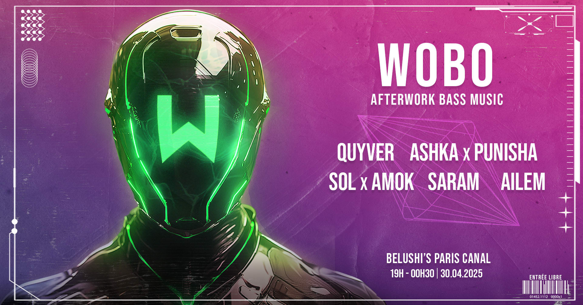 Wobo #37 : Quyver, Ashka X Punisha, Sol X Amok, Saram, Ailem