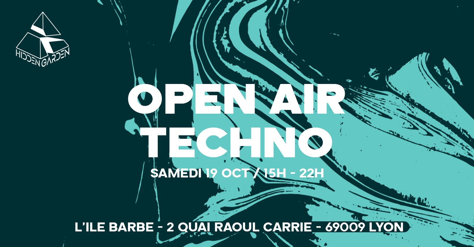 Open Air Techno - Hidden Garden - Île Barbe - Lyon - Gratuit