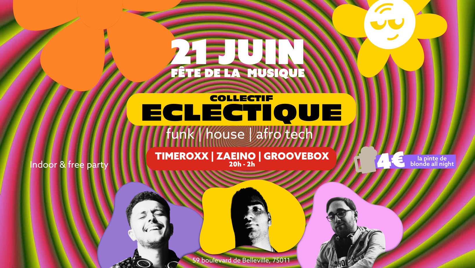 Fête De La Musique Avec Eclectique Aux Piaules Belleville