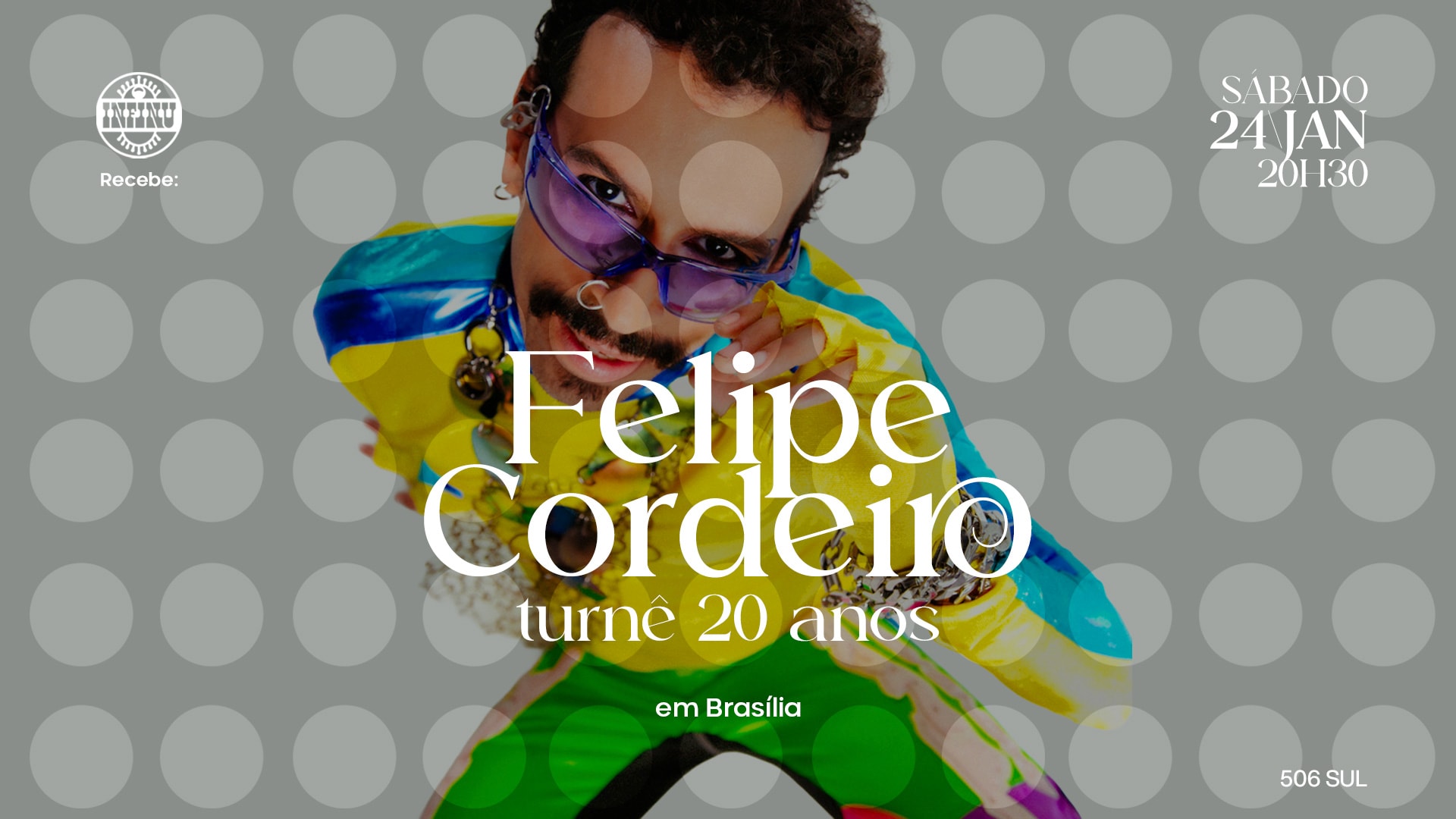 Infinu Recebe Felipe Cordeiro Em Brasília: Turnê 20 Anos