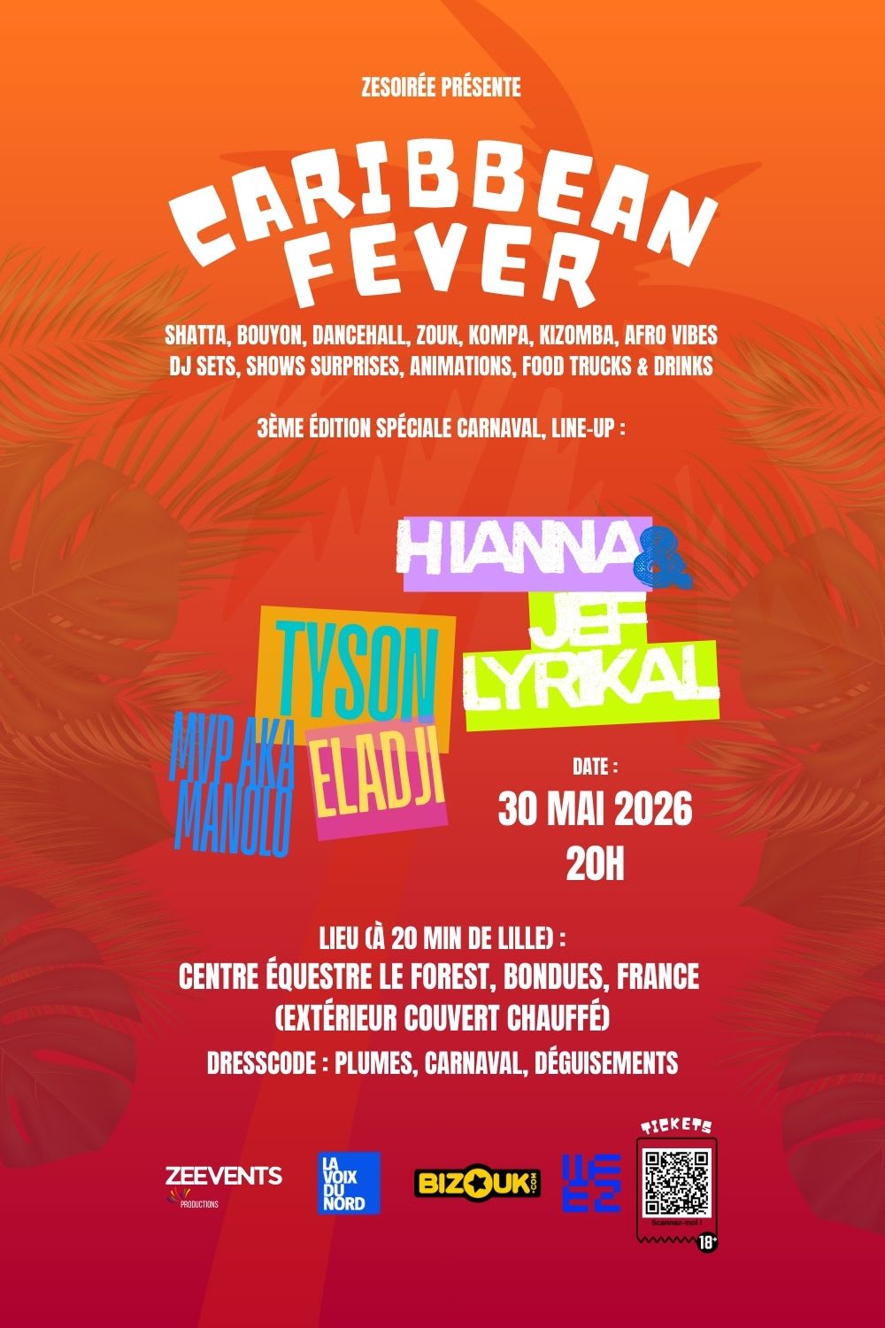 Caribbean Fever Au Forest, Bondues