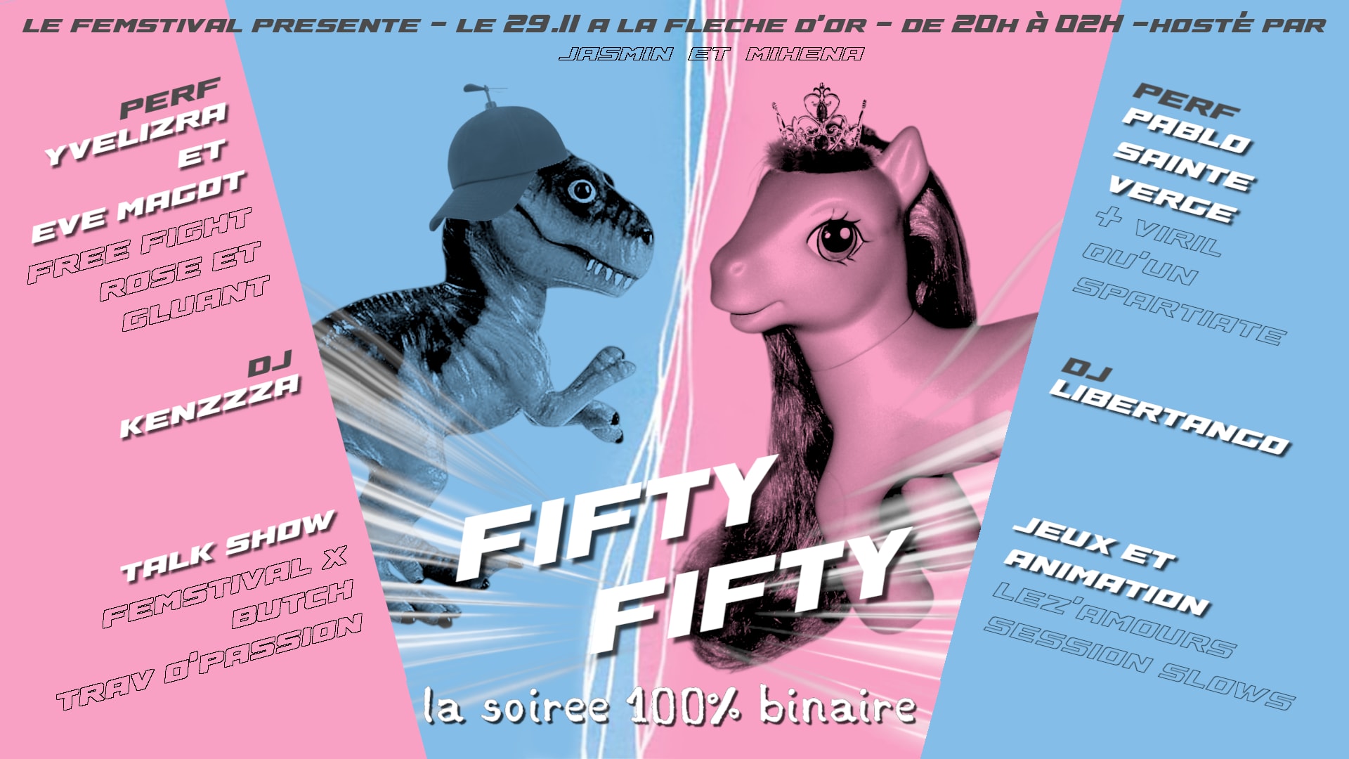 Fifty Fifty, La Soirée 100% Binaire