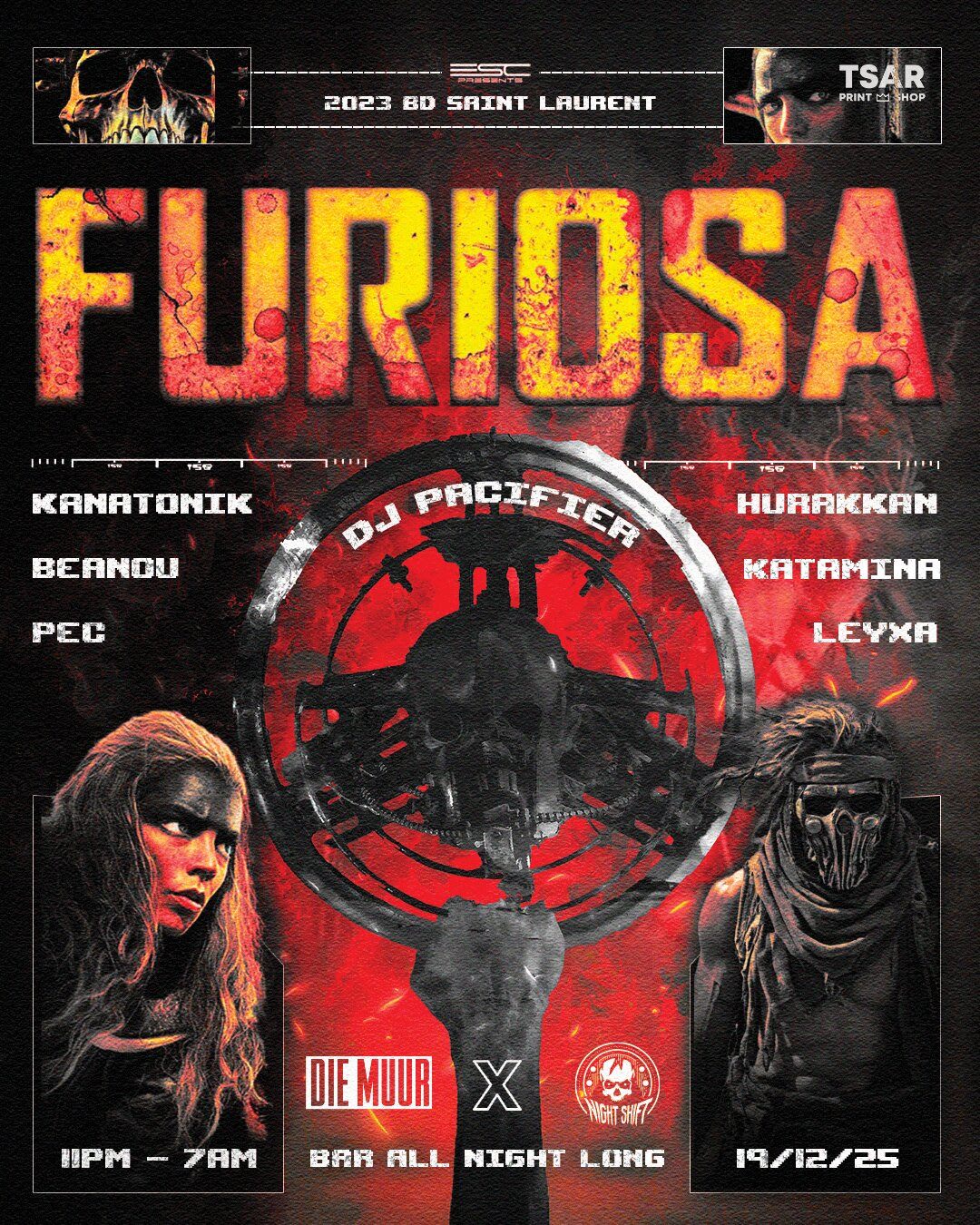Nightshift X Die Muur: Furiosa