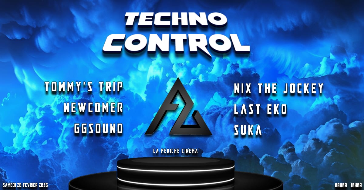 Techno Control - Peniche Cinema - Tech/Acid/Hard