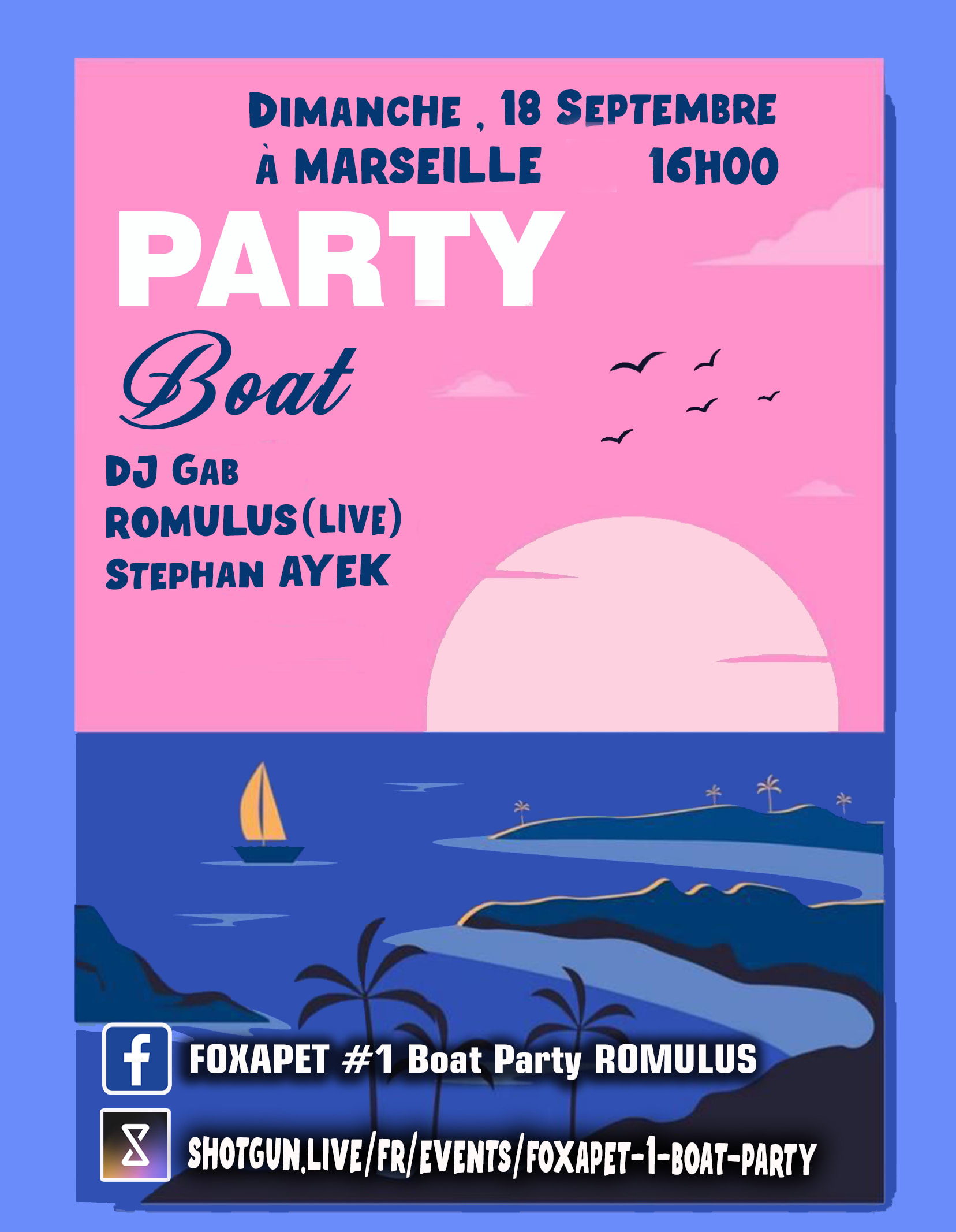 Foxapet #1 Boat Party Romulus