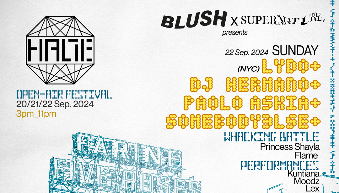 Halte X Blush & Supernature - Sunday