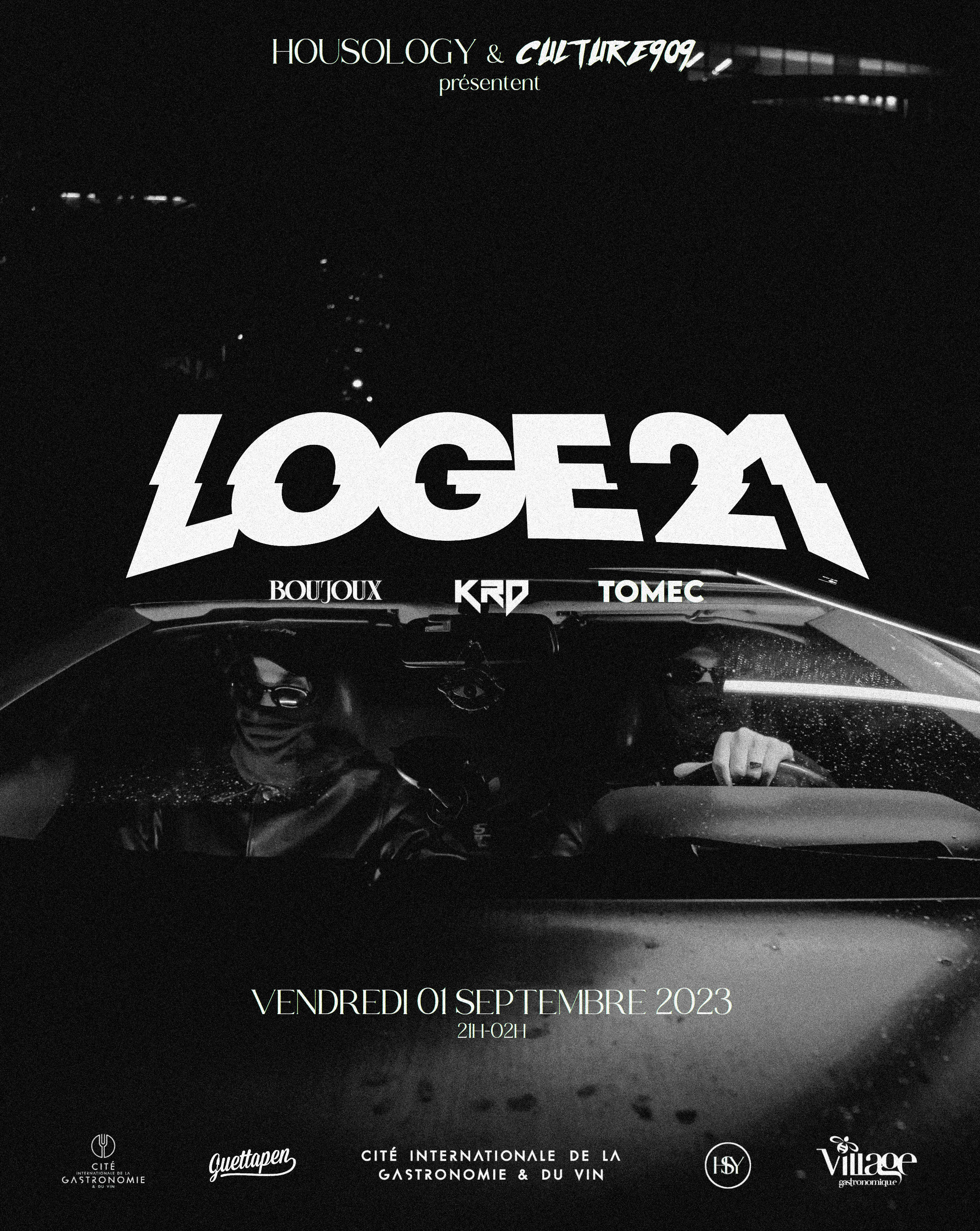 Housology X Culture909 Présentent Loge21