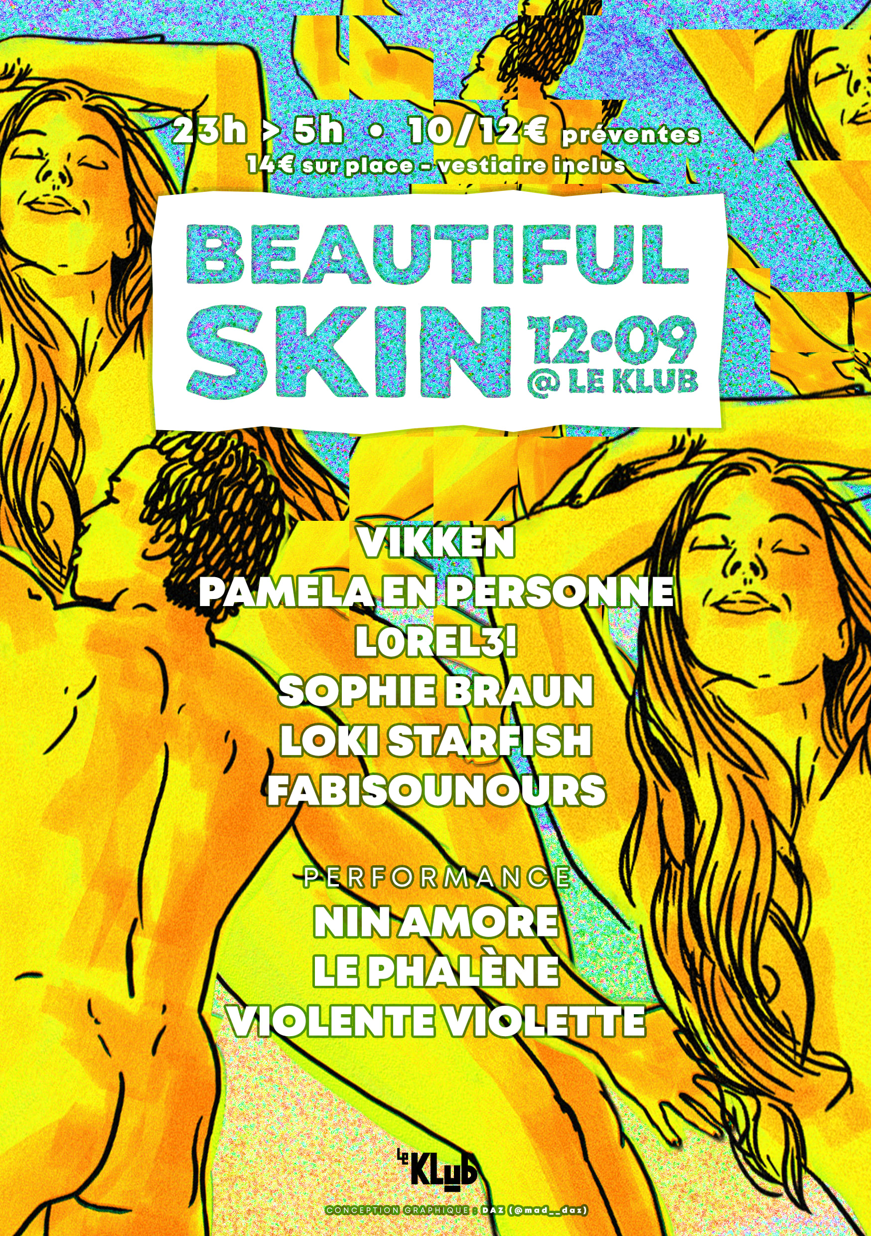 Beautiful Skin - Clubbing Naturiste - Le Klub