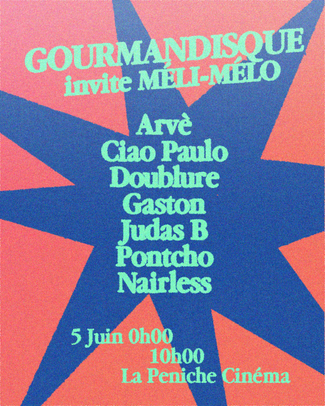 Gourmandisque/Méli-Mélo & Friends À La Péniche Cinéma