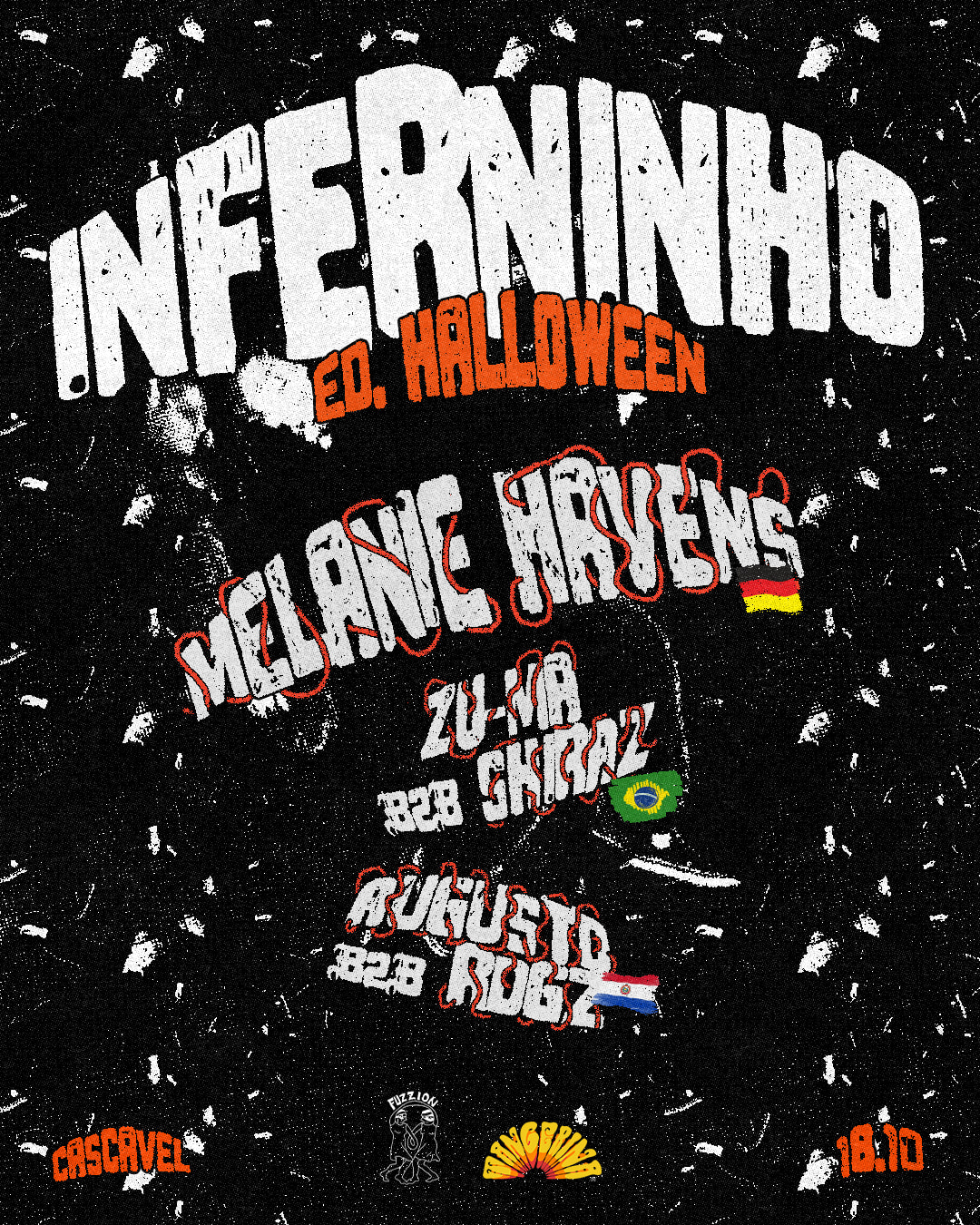 Inferninho Ed. Halloween 2 - Tangerina Danceteria