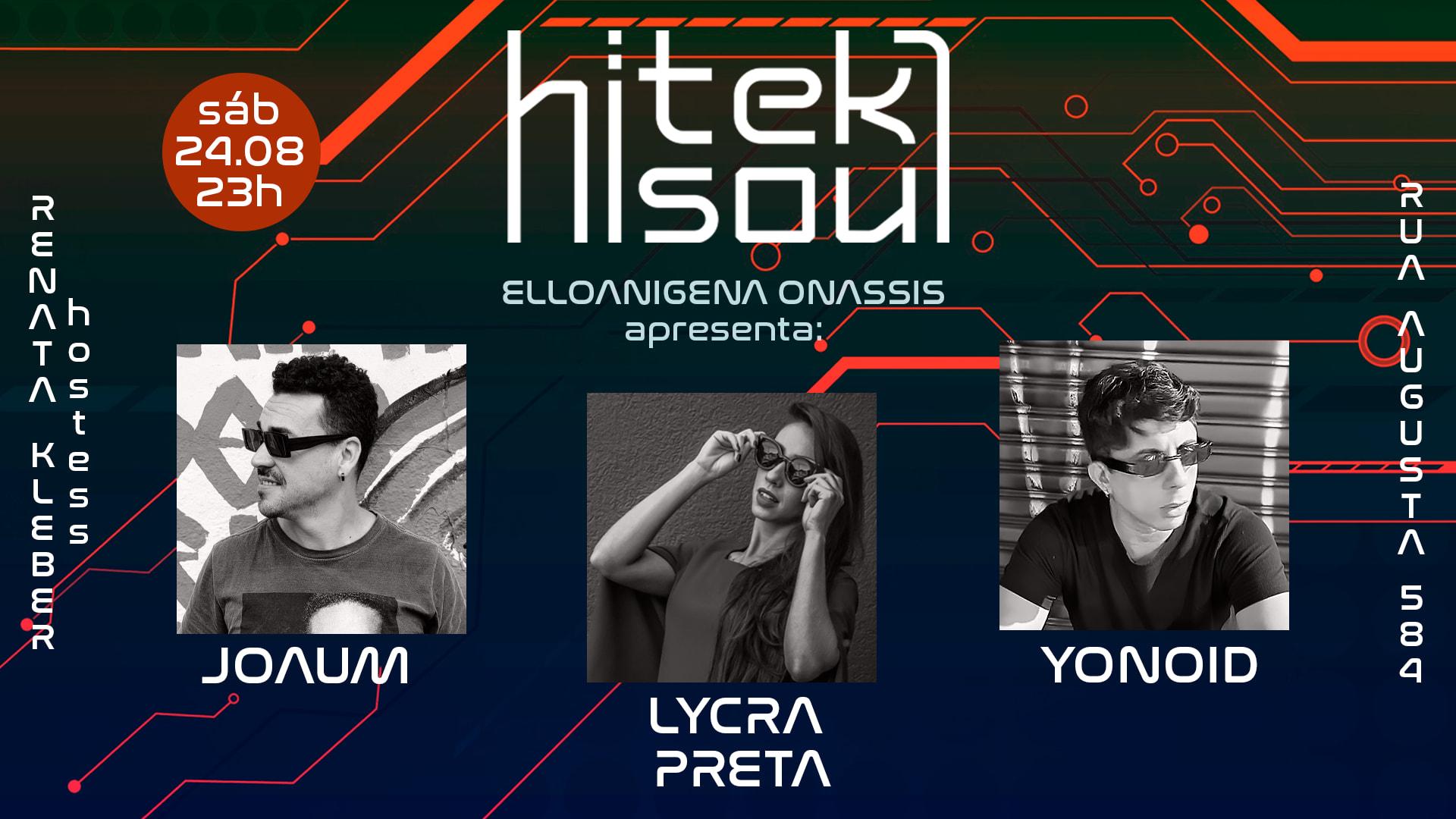 Hiteksoul Com Lycra Preta, Yonoid E Joaum