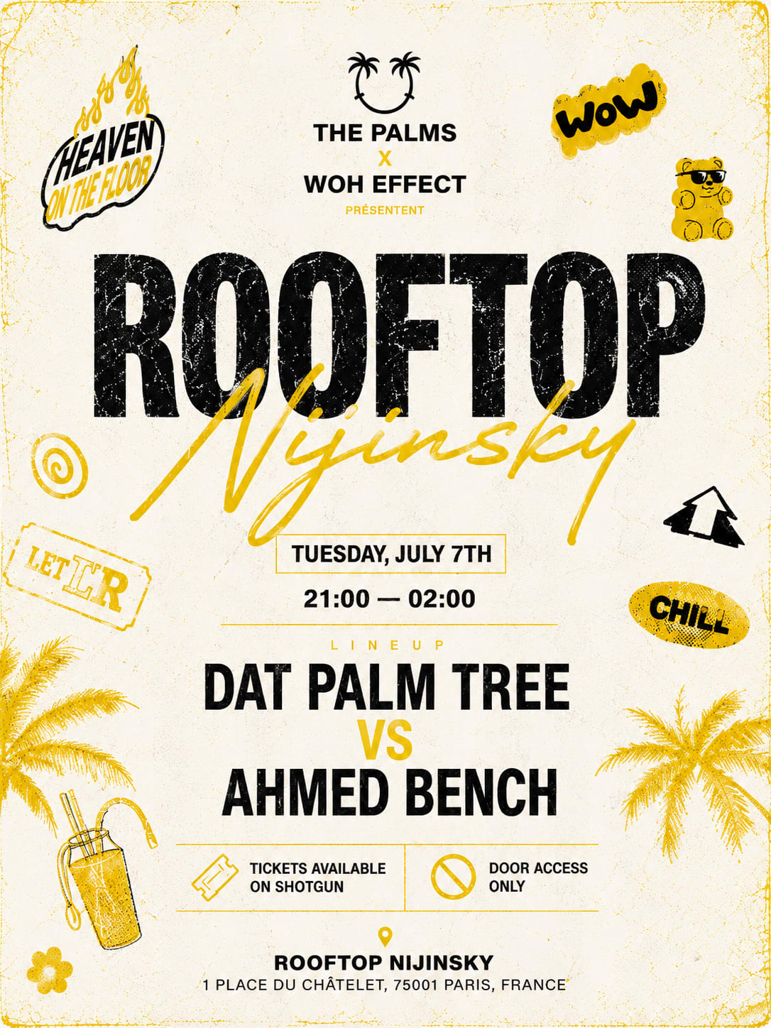 The Palms : Dat Palm Tree Vs Ahmed Bench