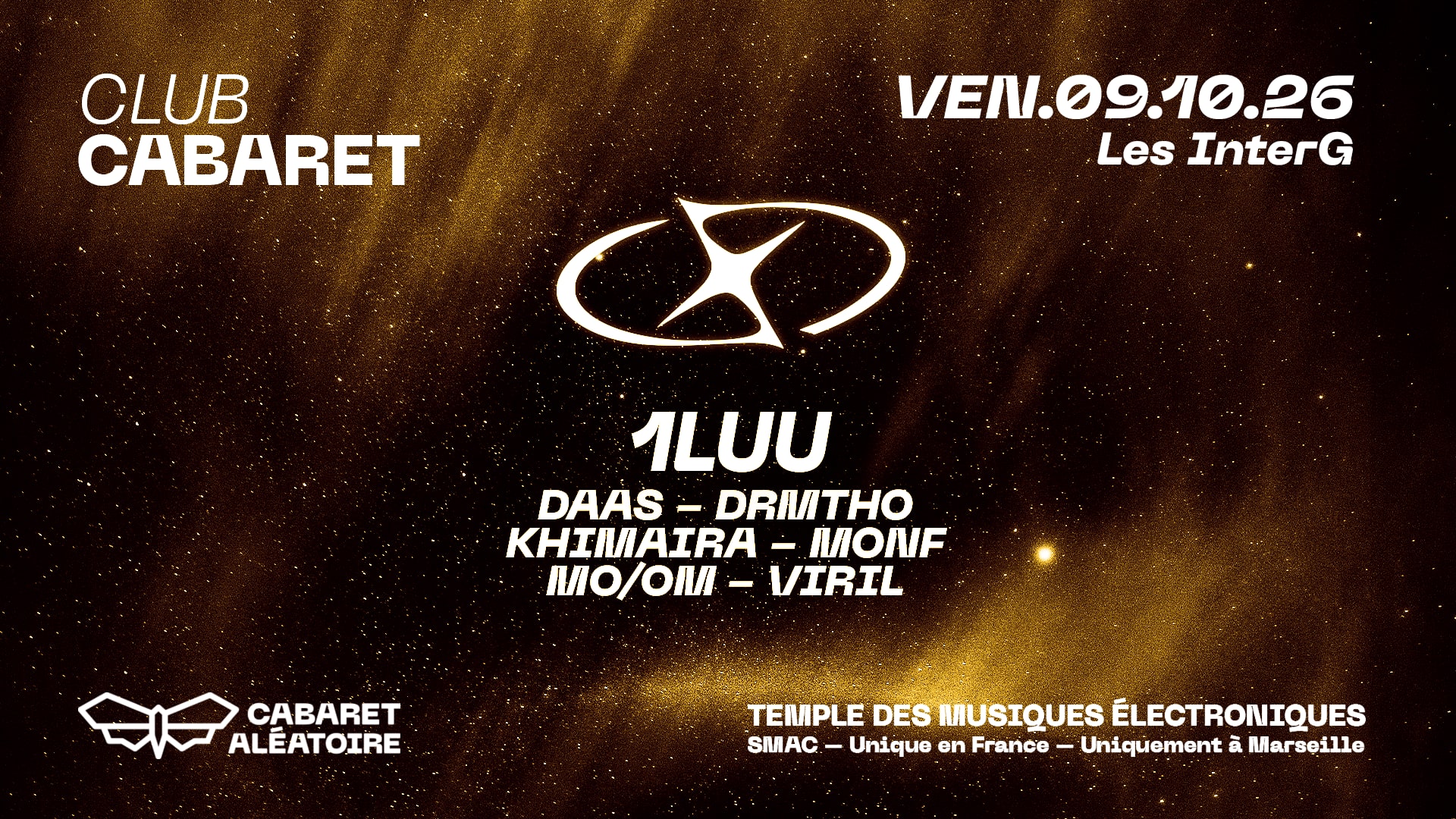 09/10 | Club Cabaret X Les Interg