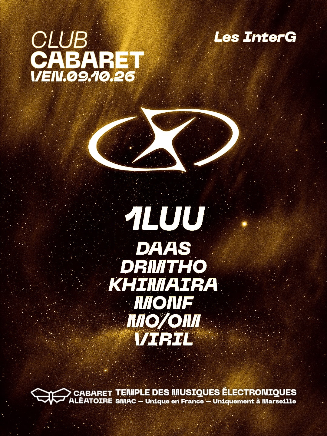 09/10 | Club Cabaret X Les Interg