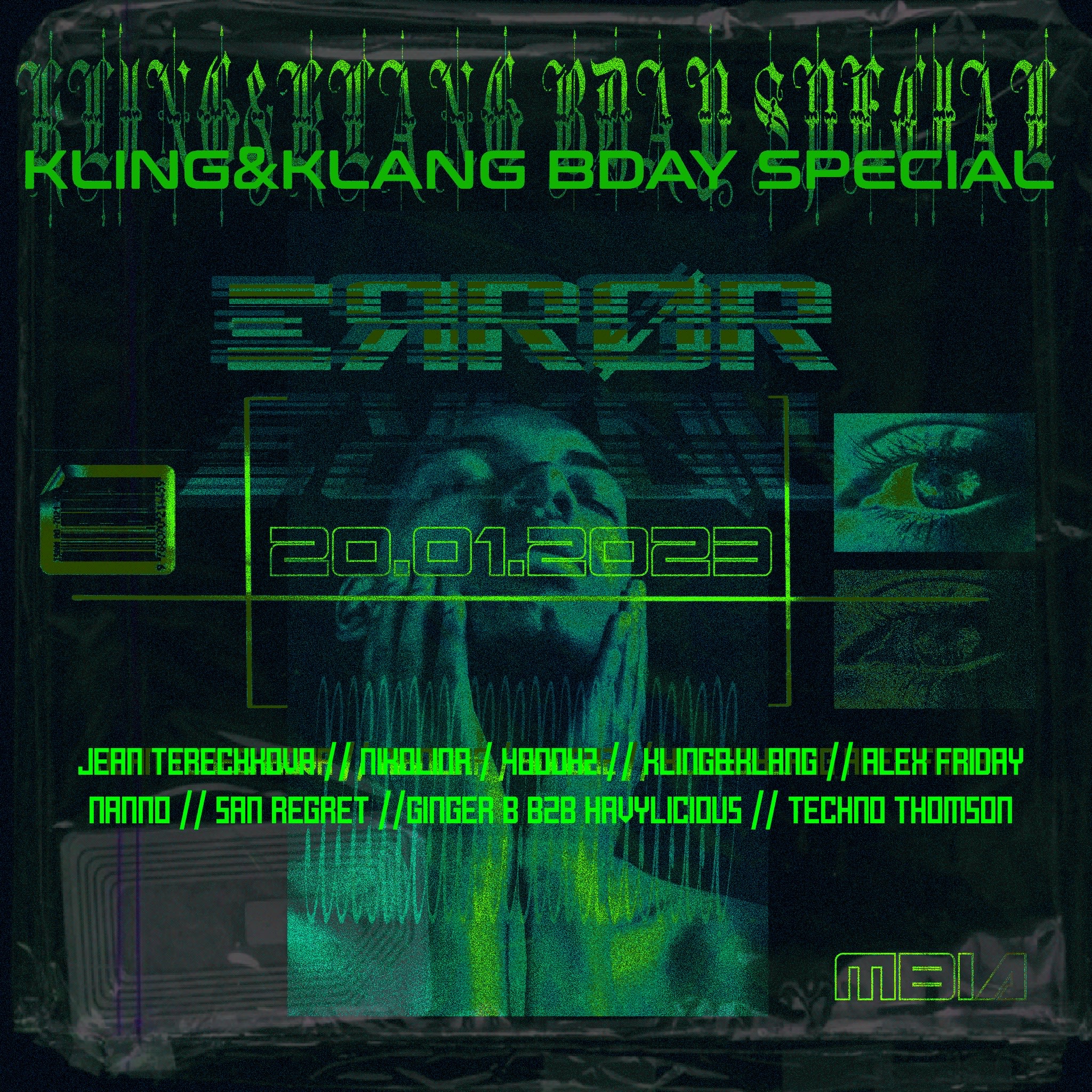 Errør Kling&Klang Bday Special