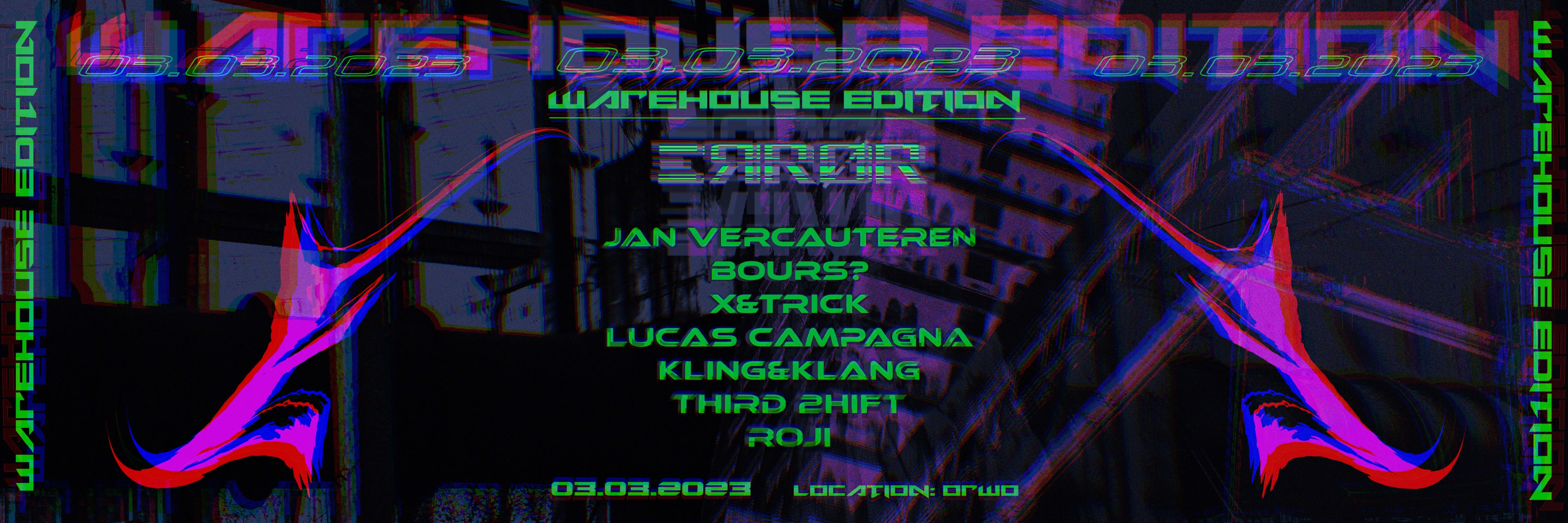 Errør Warehouse Special / Jan Vercauteren / Bours? / X&Trick