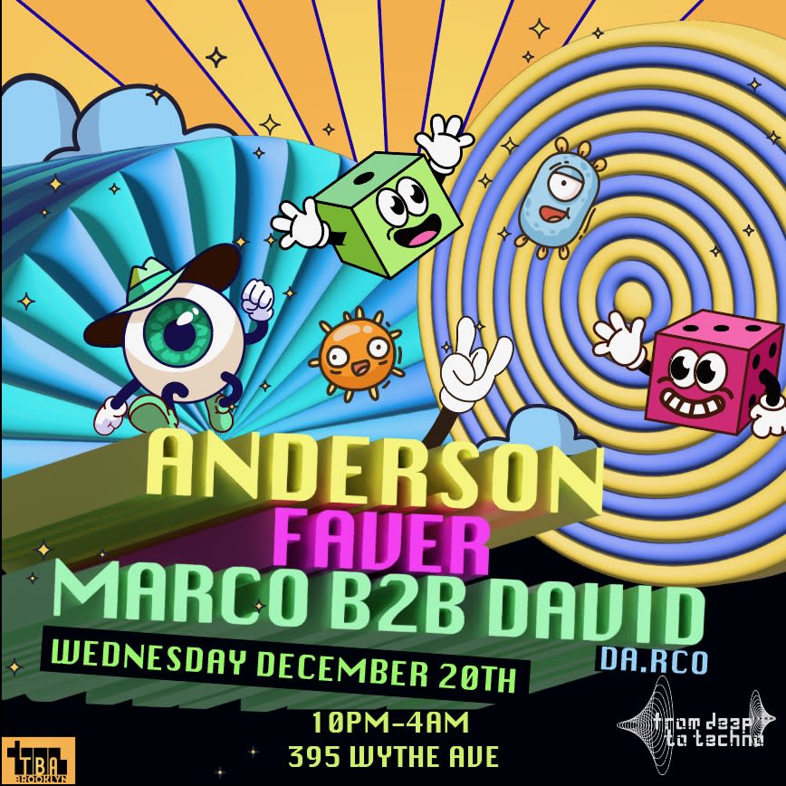 Fddt:  Anderson, Faver, Marco B2b David