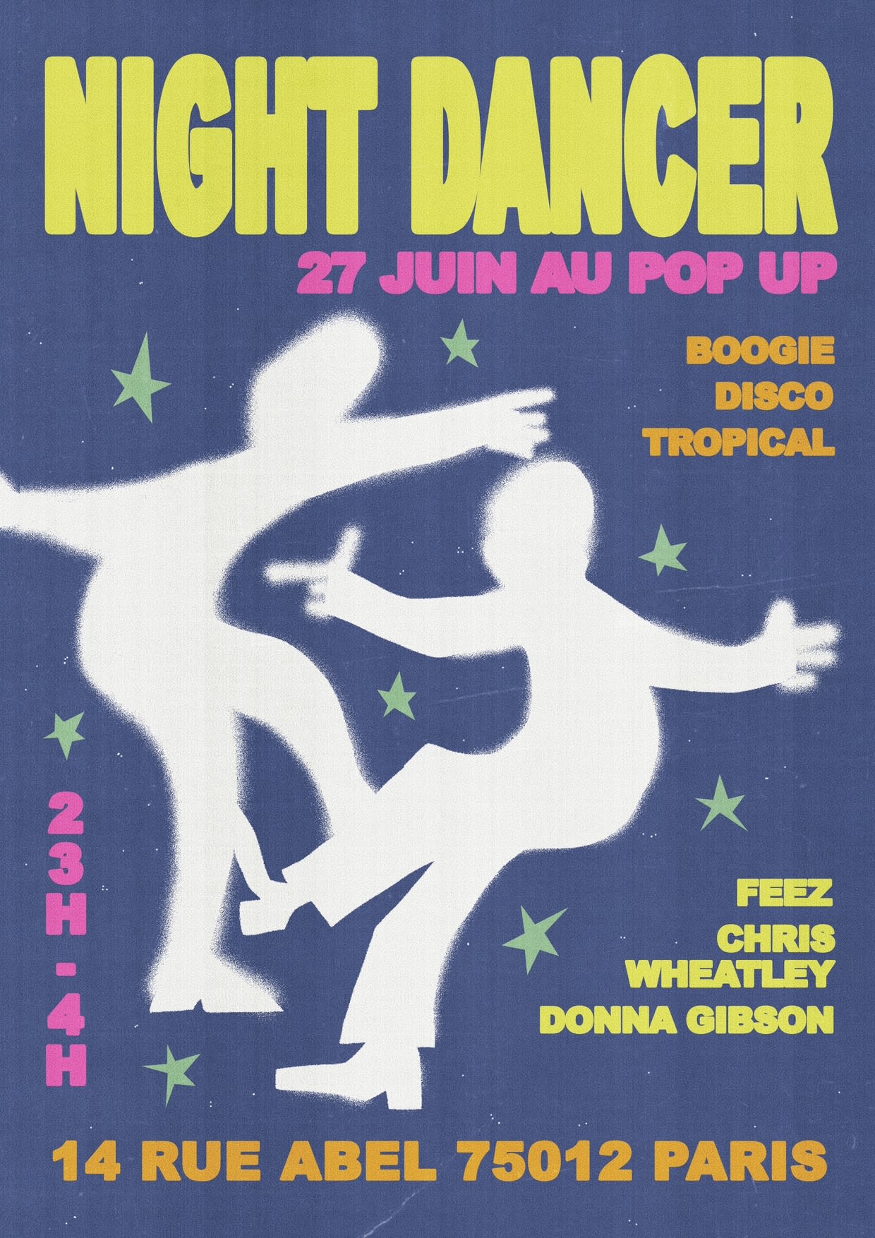 Night Dancer : Feez + Donna Gibson + Chris Wheatley