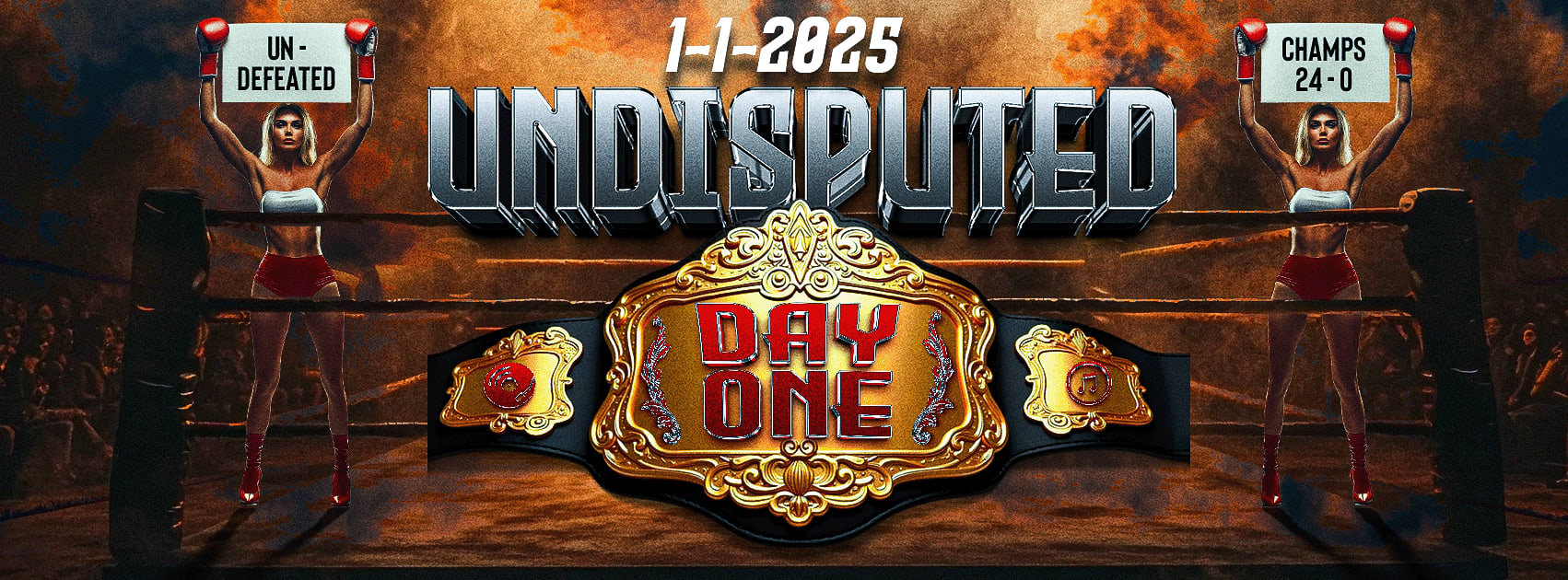 Day One: Undisputed -- New Years Day